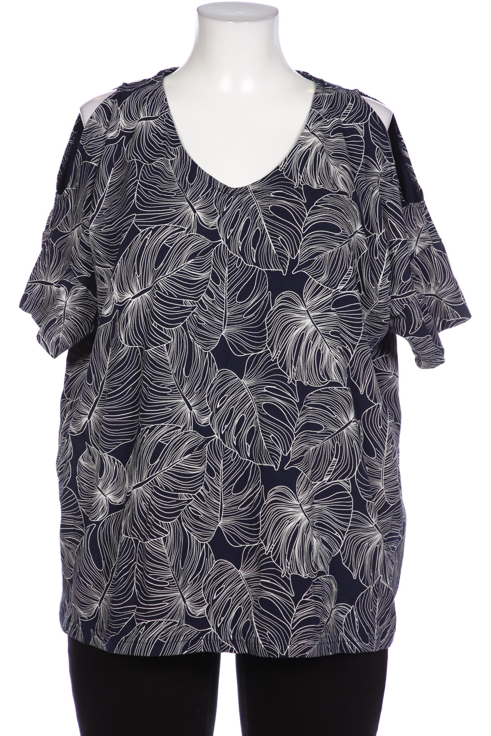 

Ulla Popken Damen T-Shirt, marineblau, Gr. 46