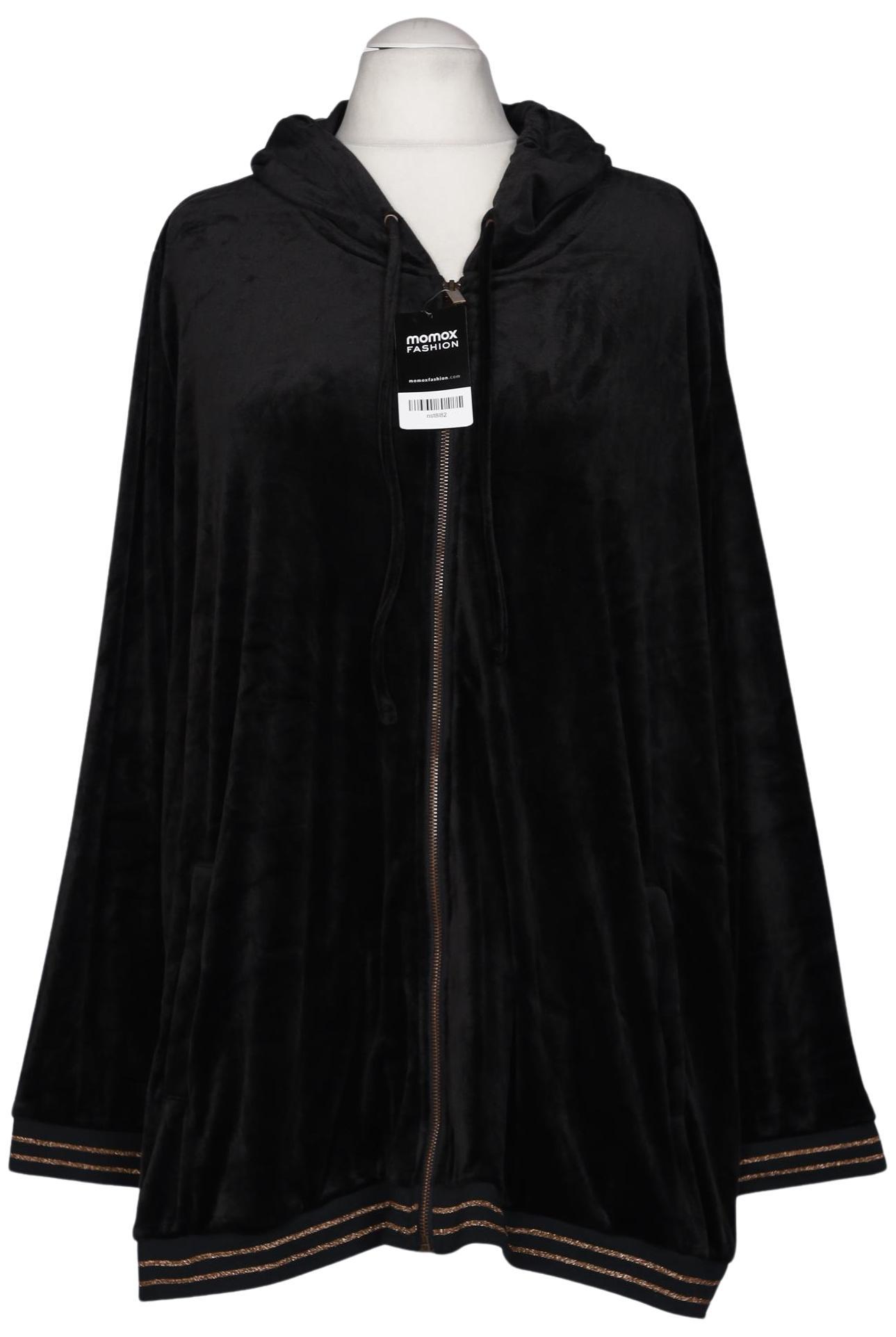 

Ulla Popken Damen Kapuzenpullover, schwarz, Gr. 62