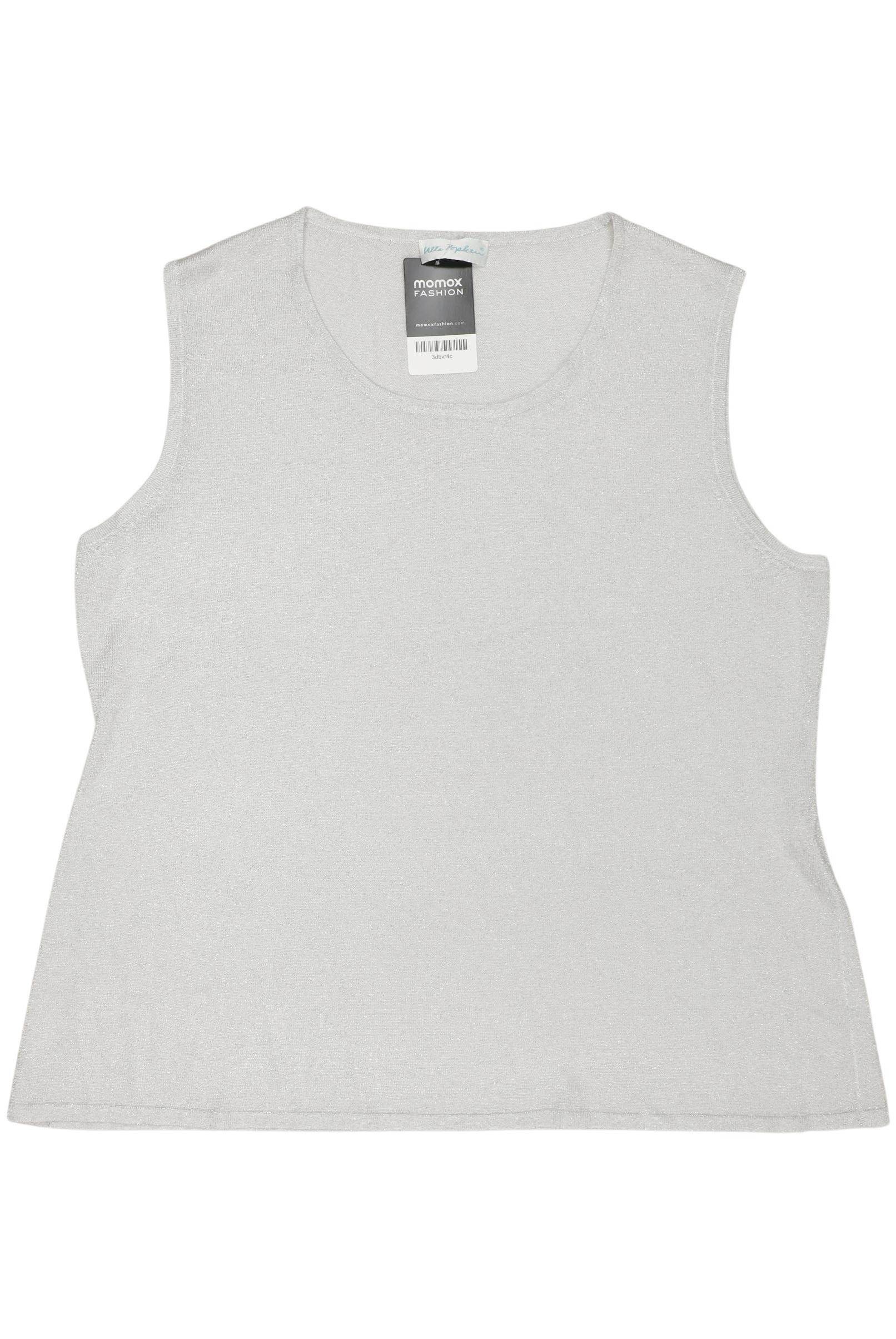

Ulla Popken Damen Top, silber, Gr. 46