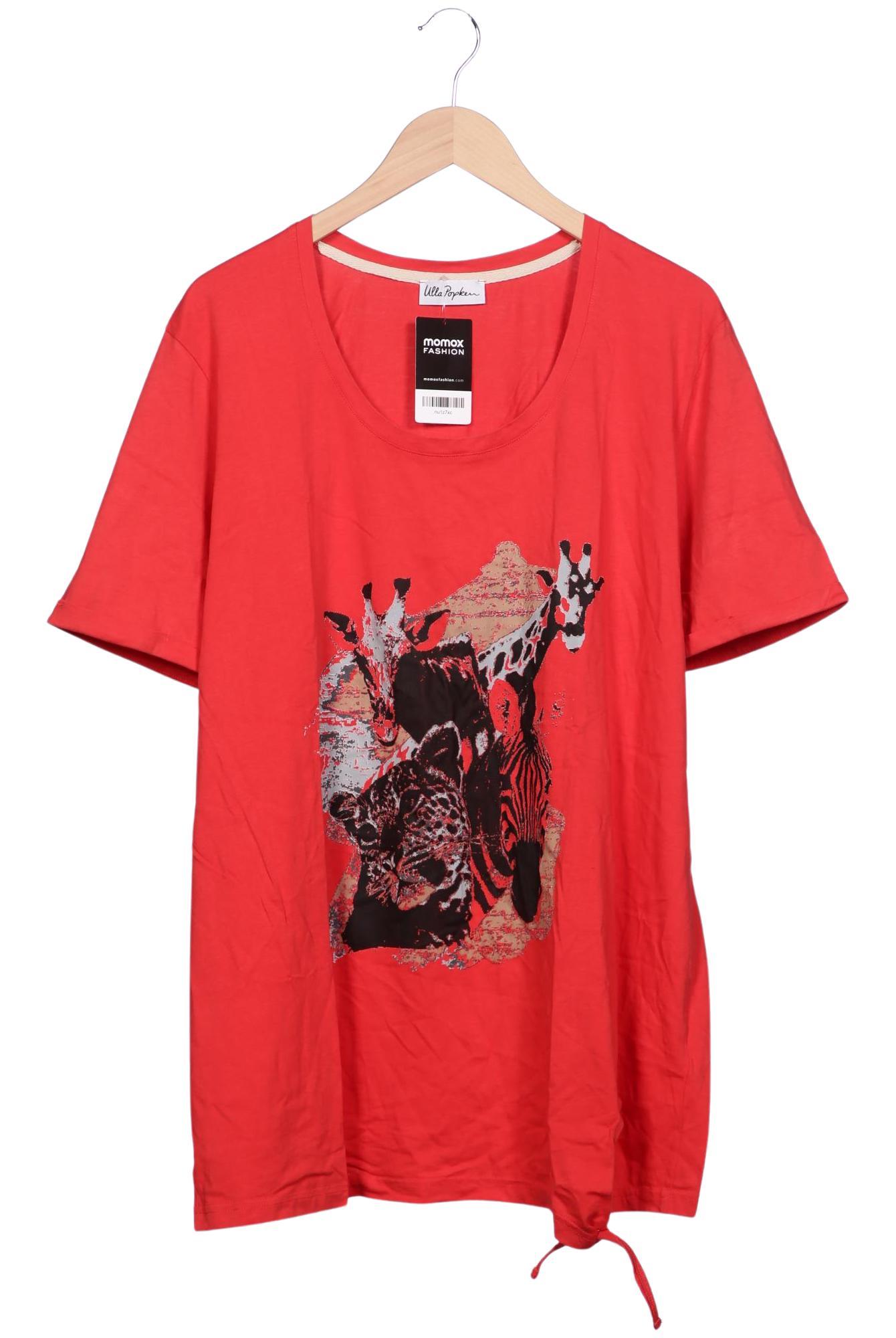 

Ulla Popken Damen T-Shirt, rot, Gr. 50
