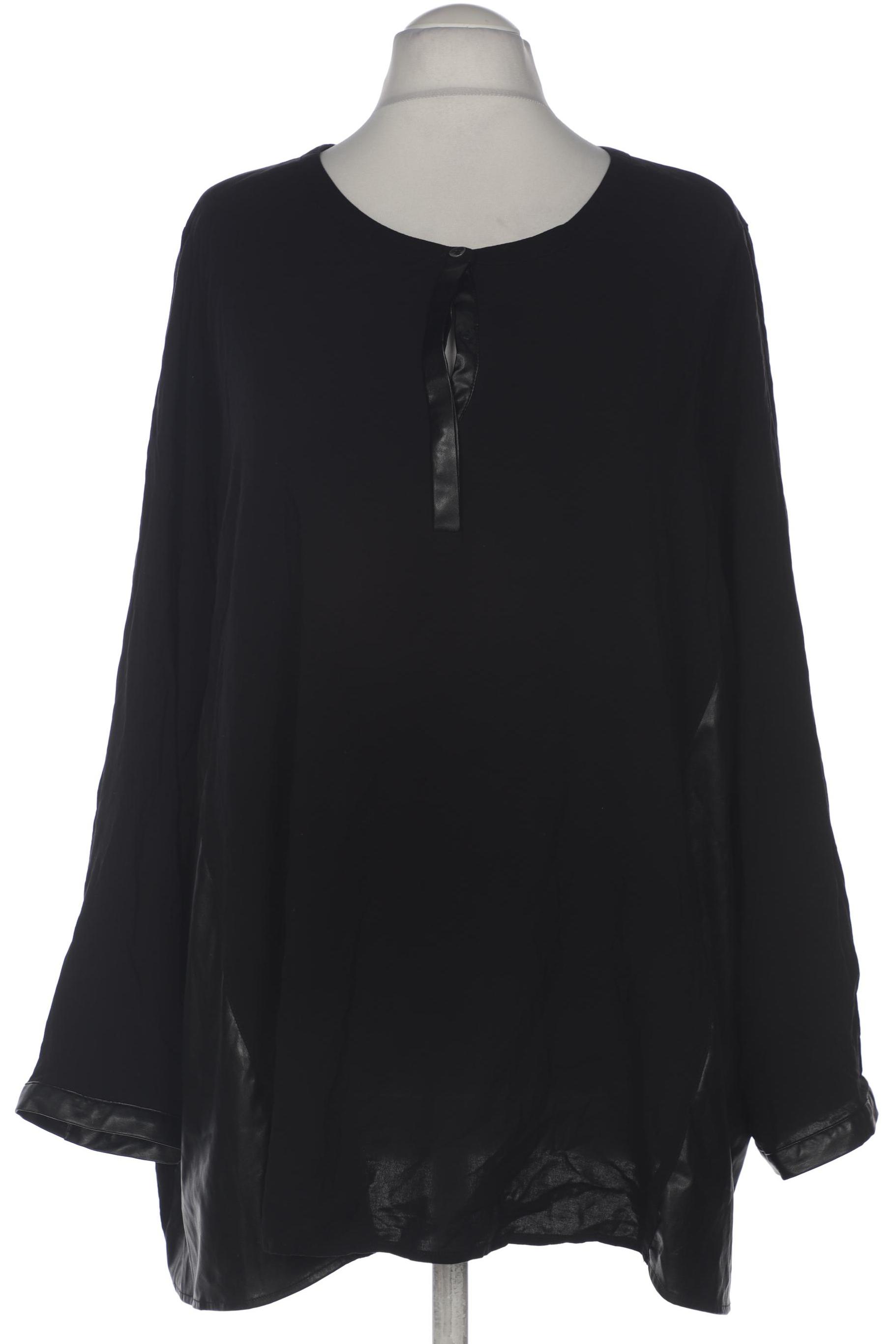 

Ulla Popken Damen Bluse, schwarz, Gr. 58