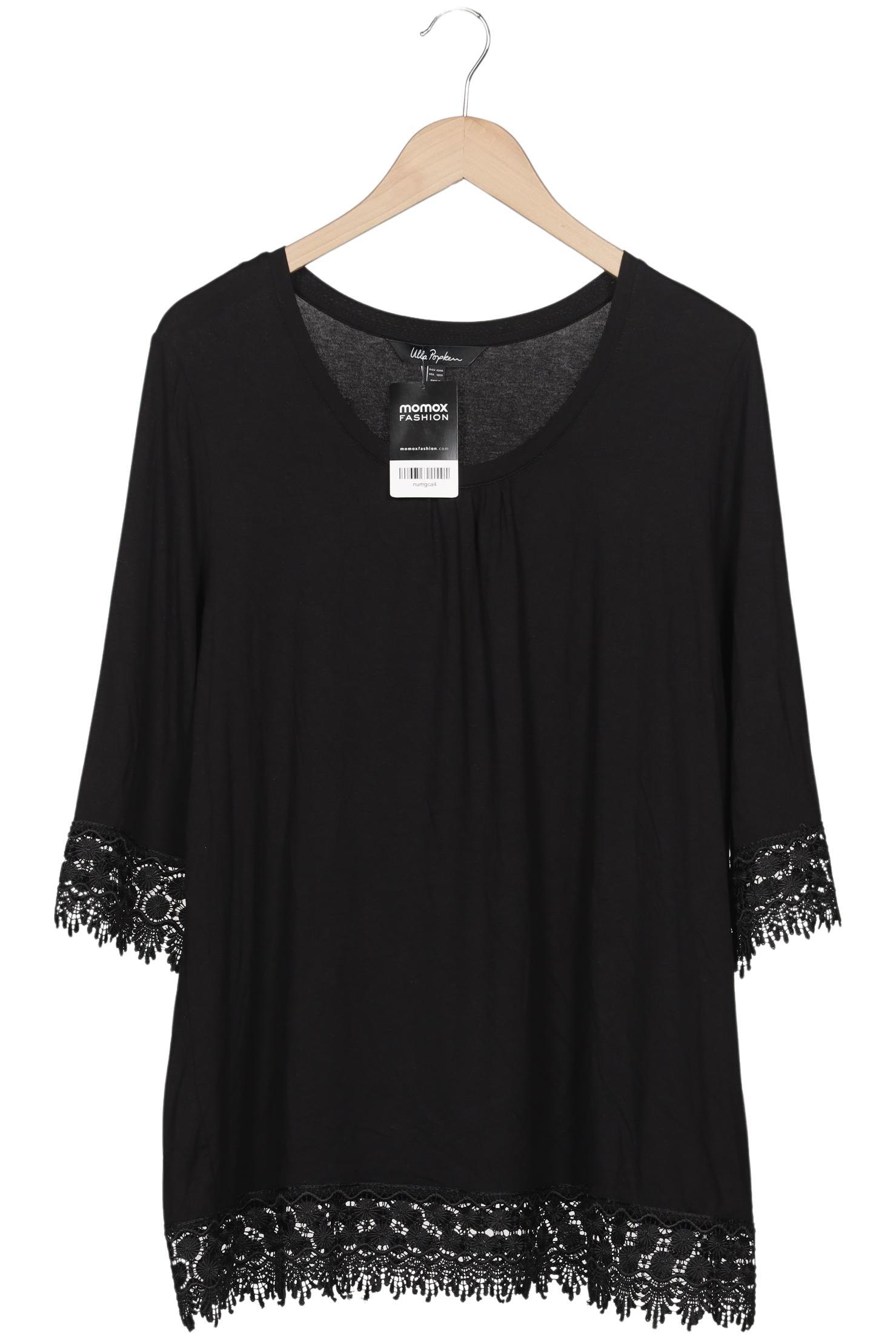 

Ulla Popken Damen Langarmshirt, schwarz, Gr. 42