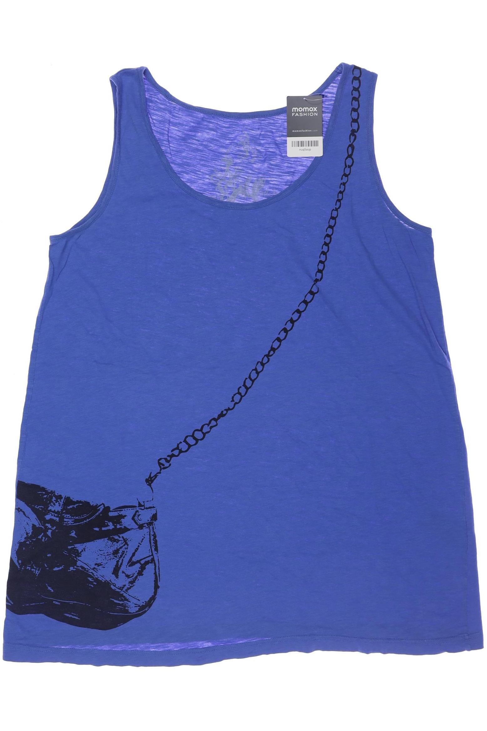 

Ulla Popken Damen Top, blau, Gr. 46