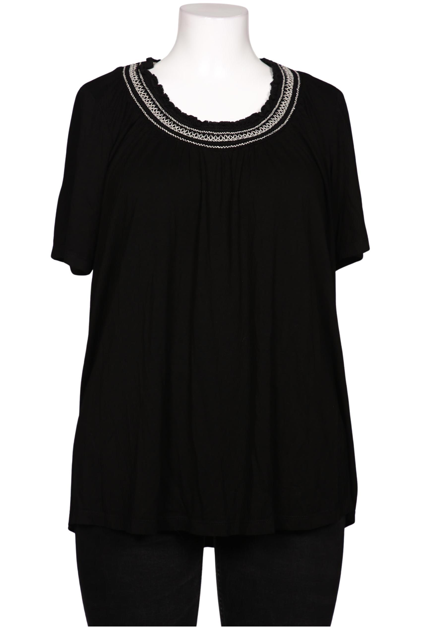 

Ulla Popken Damen Bluse, schwarz, Gr. 46