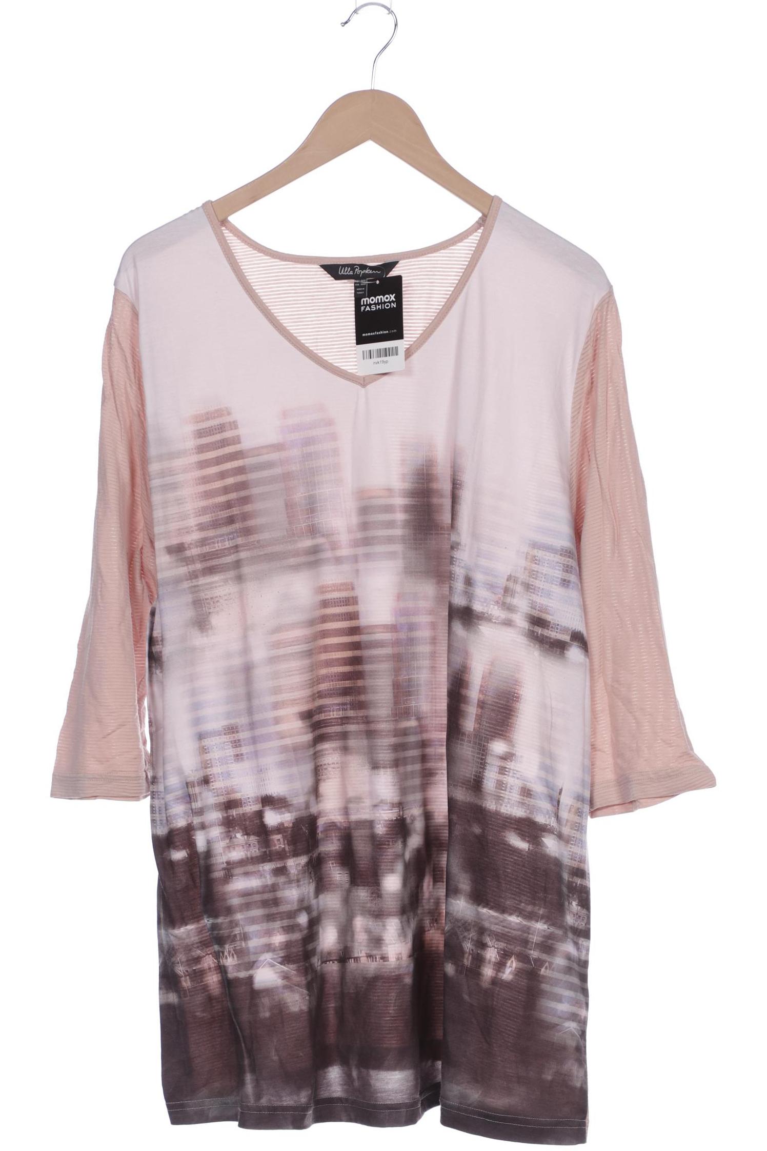 

Ulla Popken Damen Langarmshirt, pink, Gr. 50