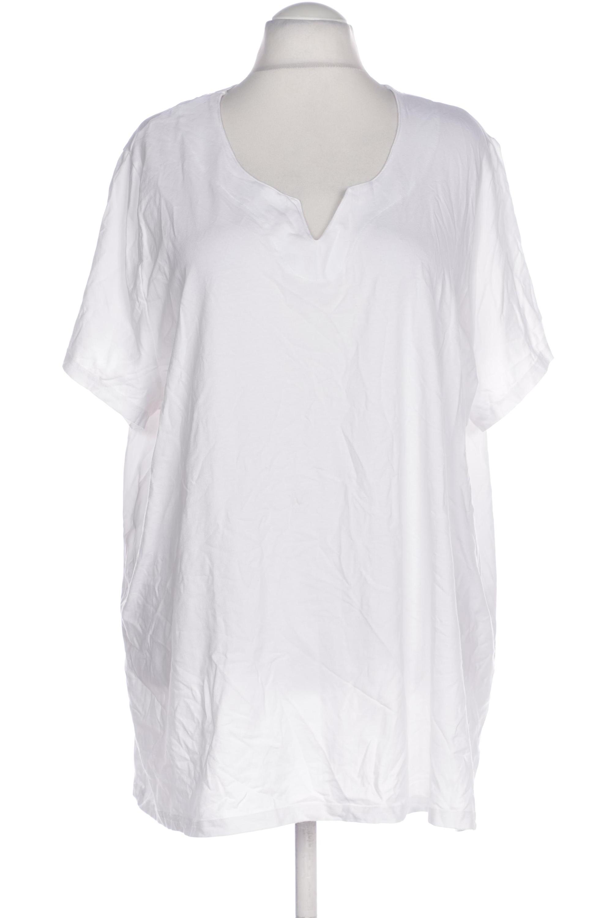 

Ulla Popken Damen T-Shirt, weiß, Gr. 54