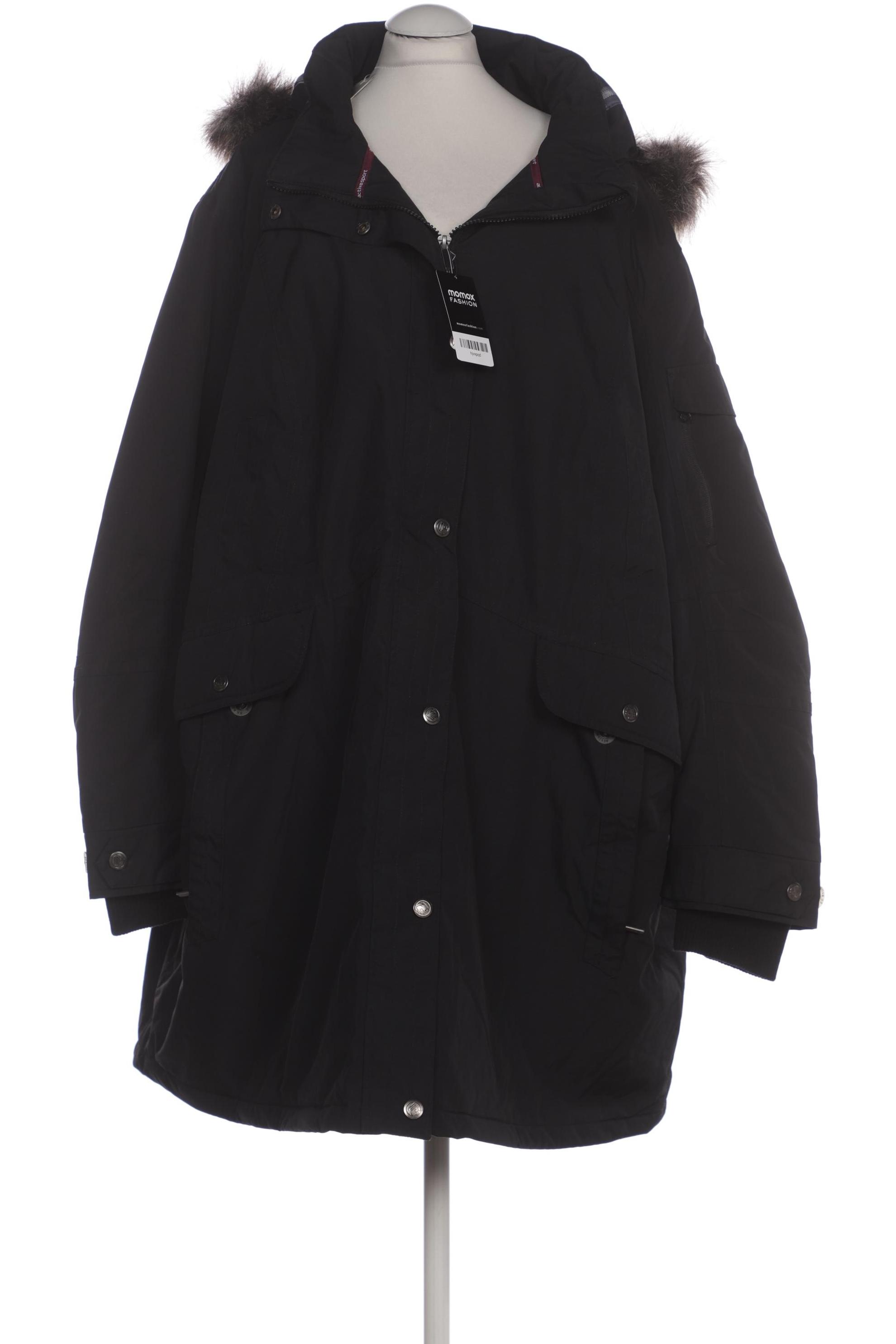

Ulla Popken Damen Mantel, schwarz, Gr. 58