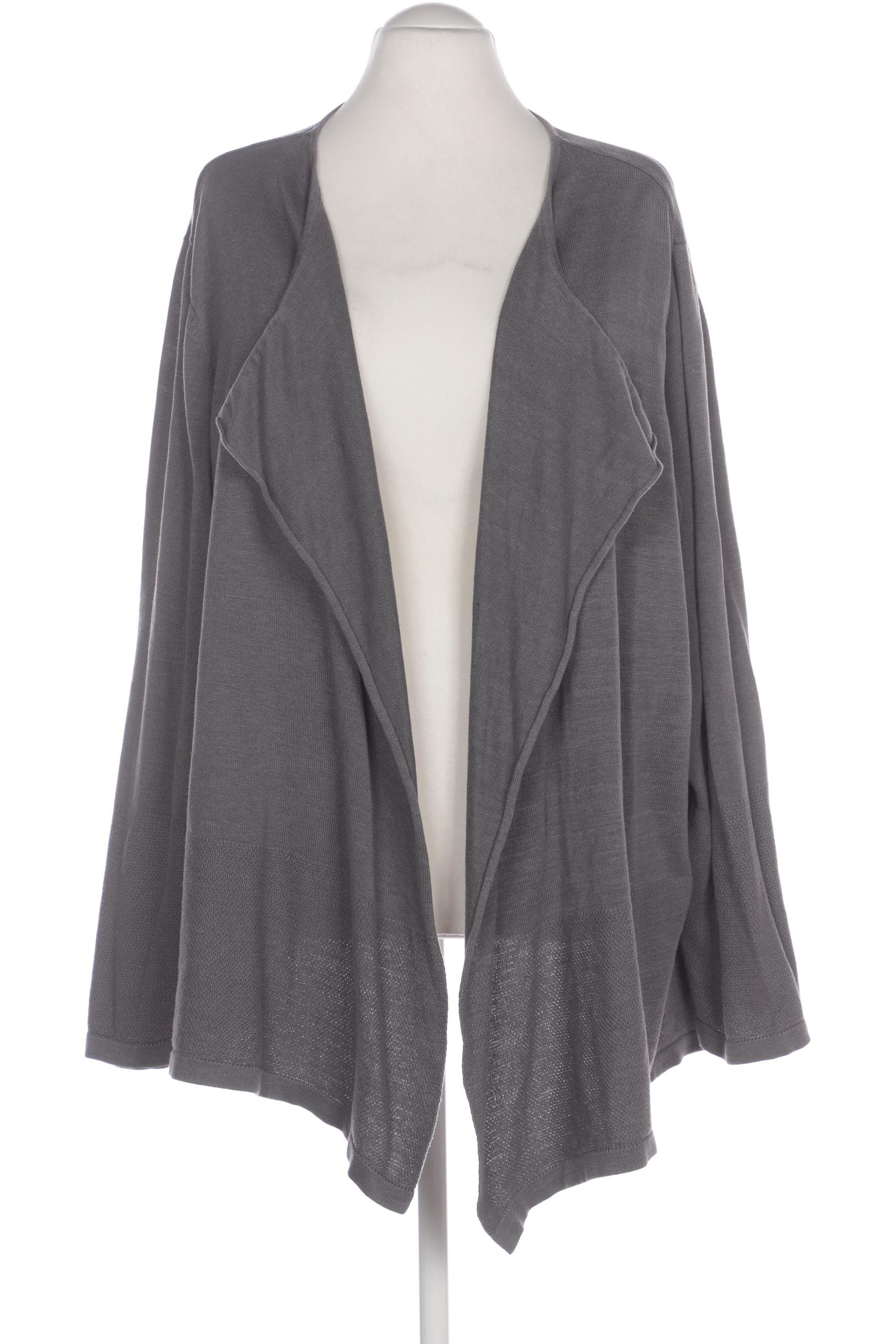 

Ulla Popken Damen Strickjacke, grau, Gr. 54