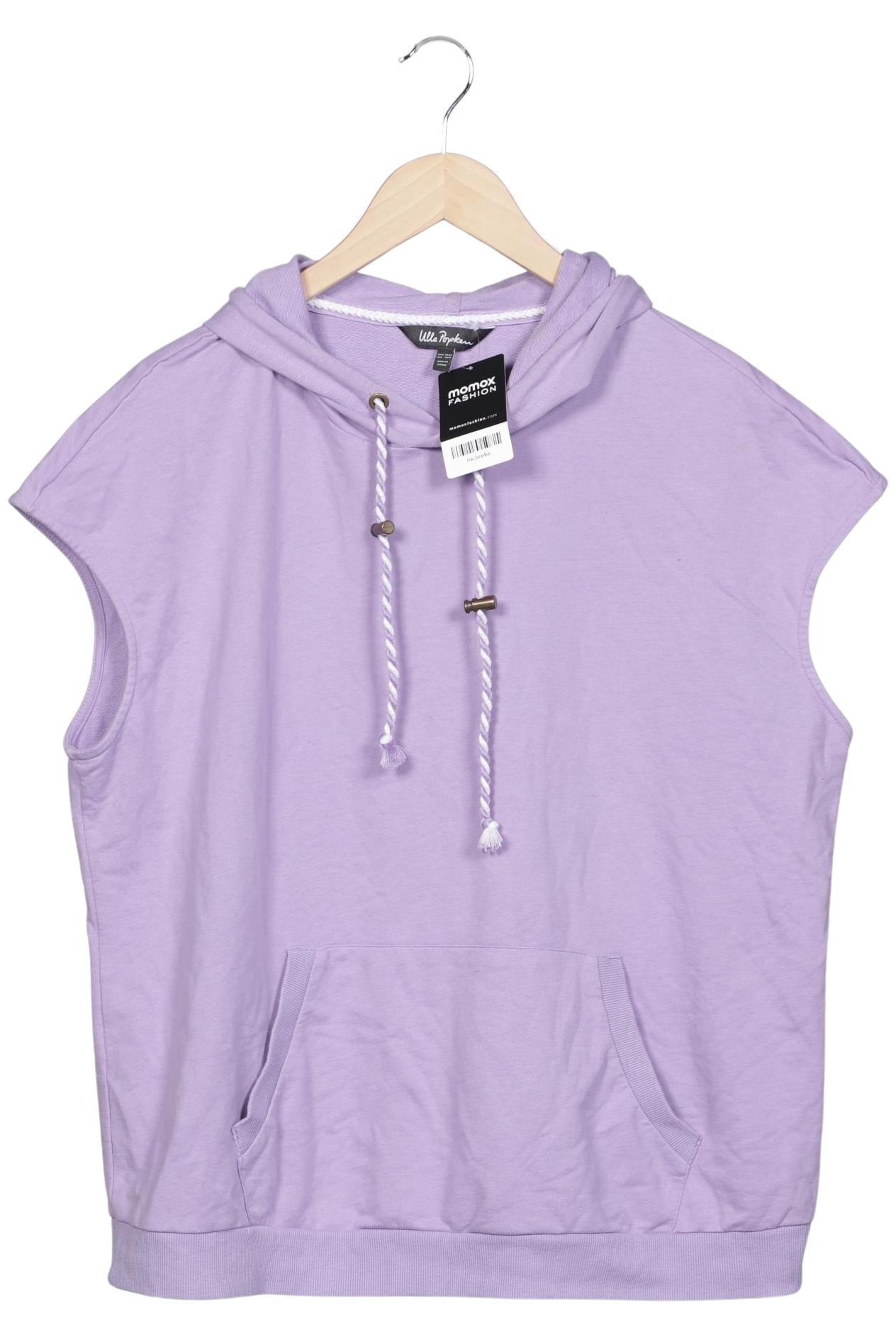 

Ulla Popken Damen Kapuzenpullover, flieder, Gr. 46