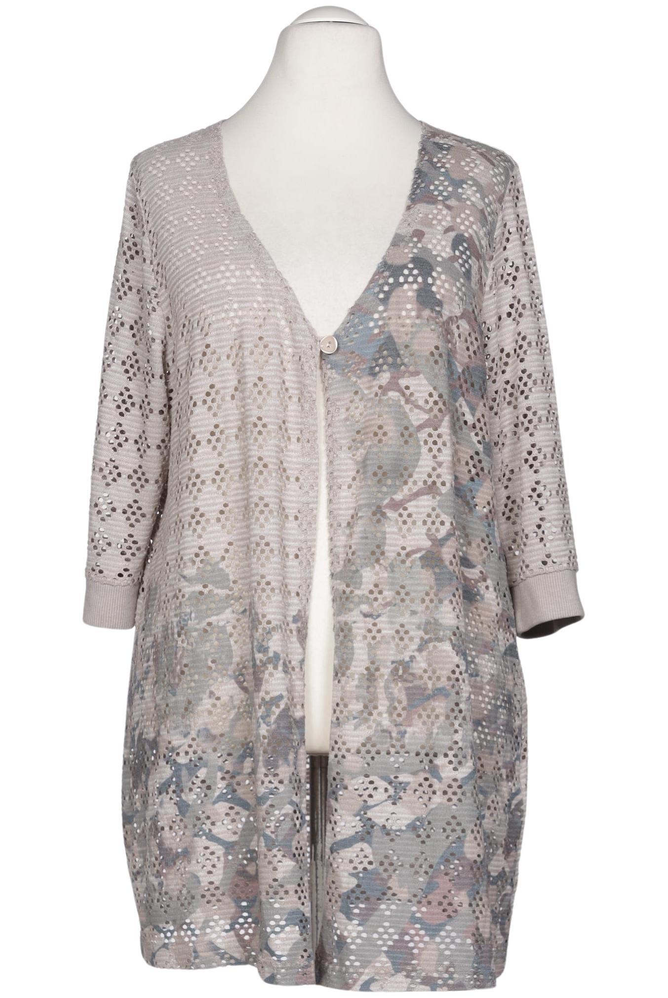 

Ulla Popken Damen Strickjacke, beige, Gr. 50