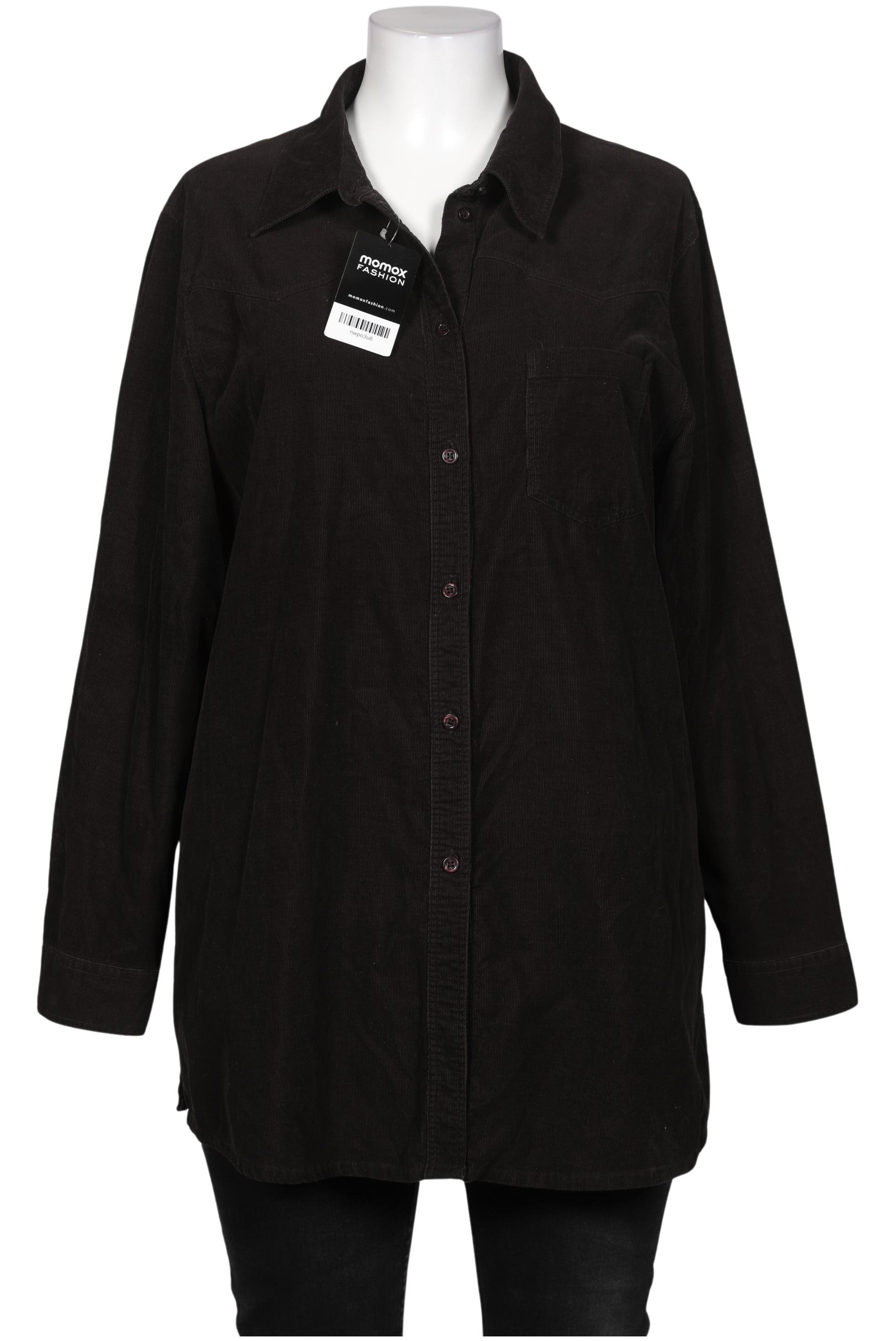 

Ulla Popken Damen Bluse, braun, Gr. 46