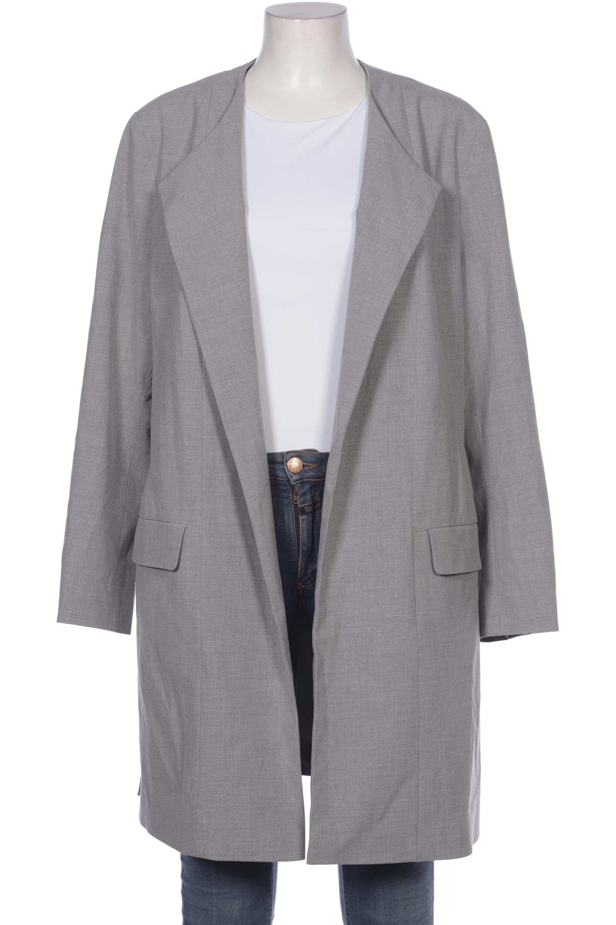 

Ulla Popken Damen Blazer, grau, Gr. 48