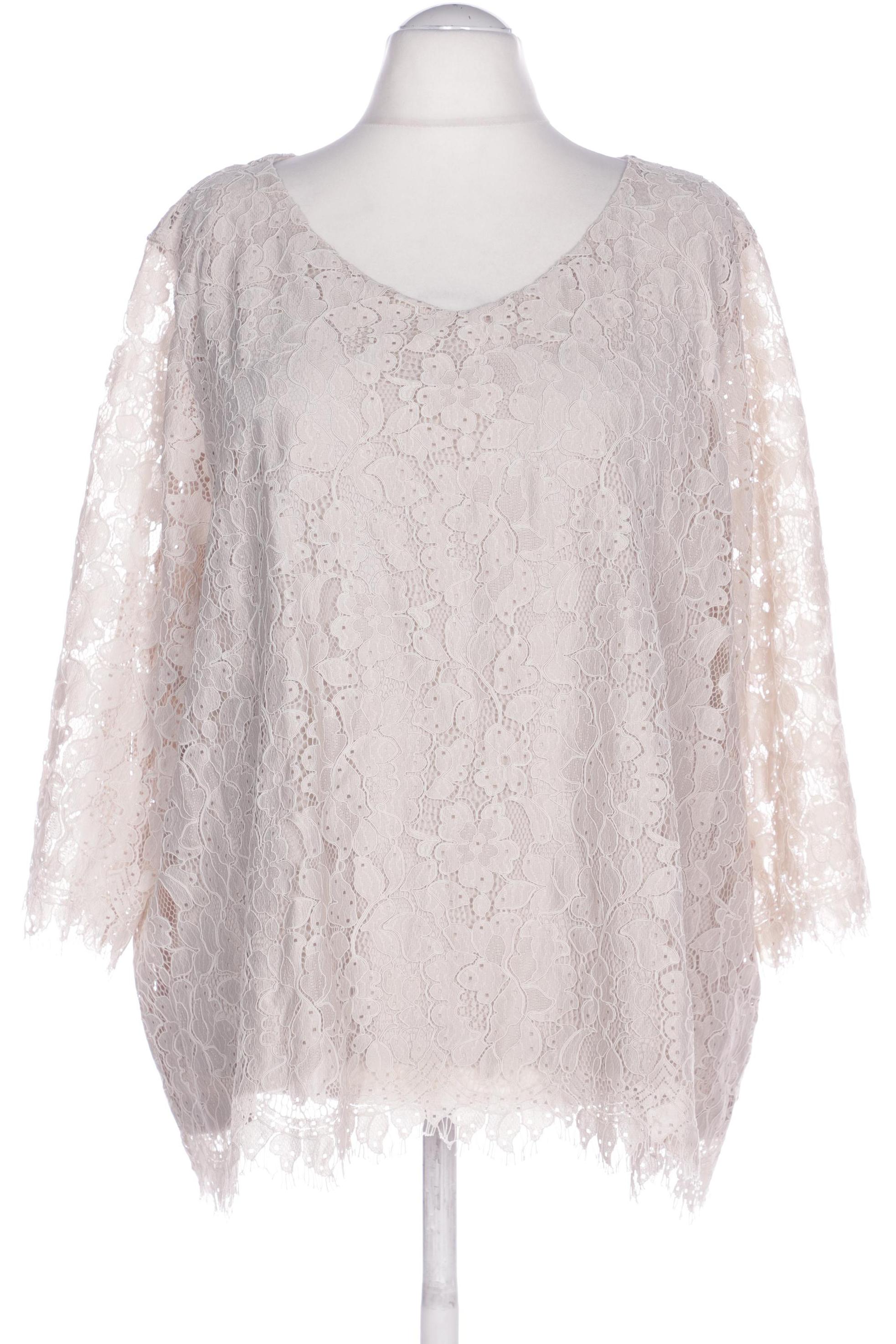 

Ulla Popken Damen Bluse, beige, Gr. 54