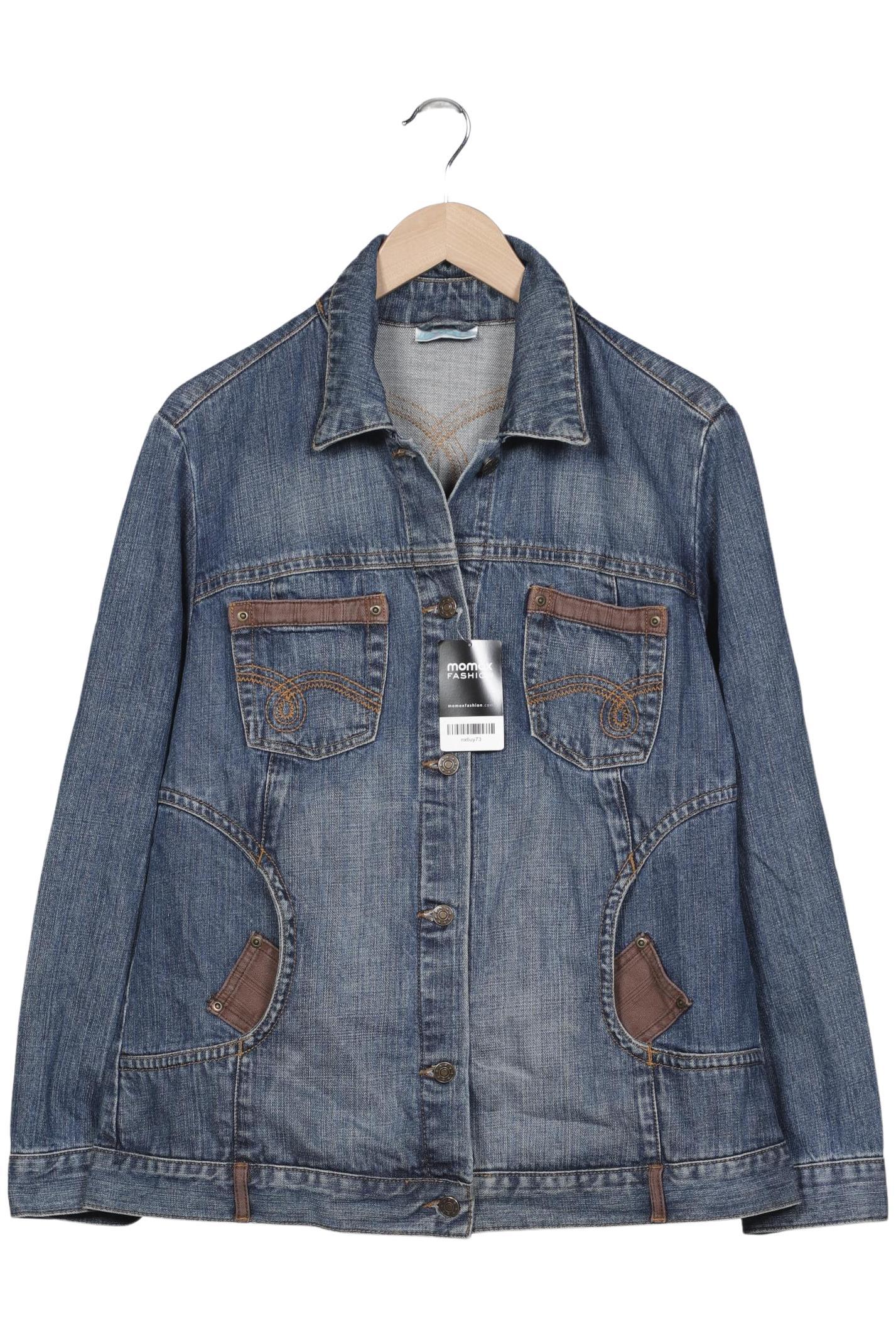 

Ulla Popken Damen Jacke, blau, Gr. 42