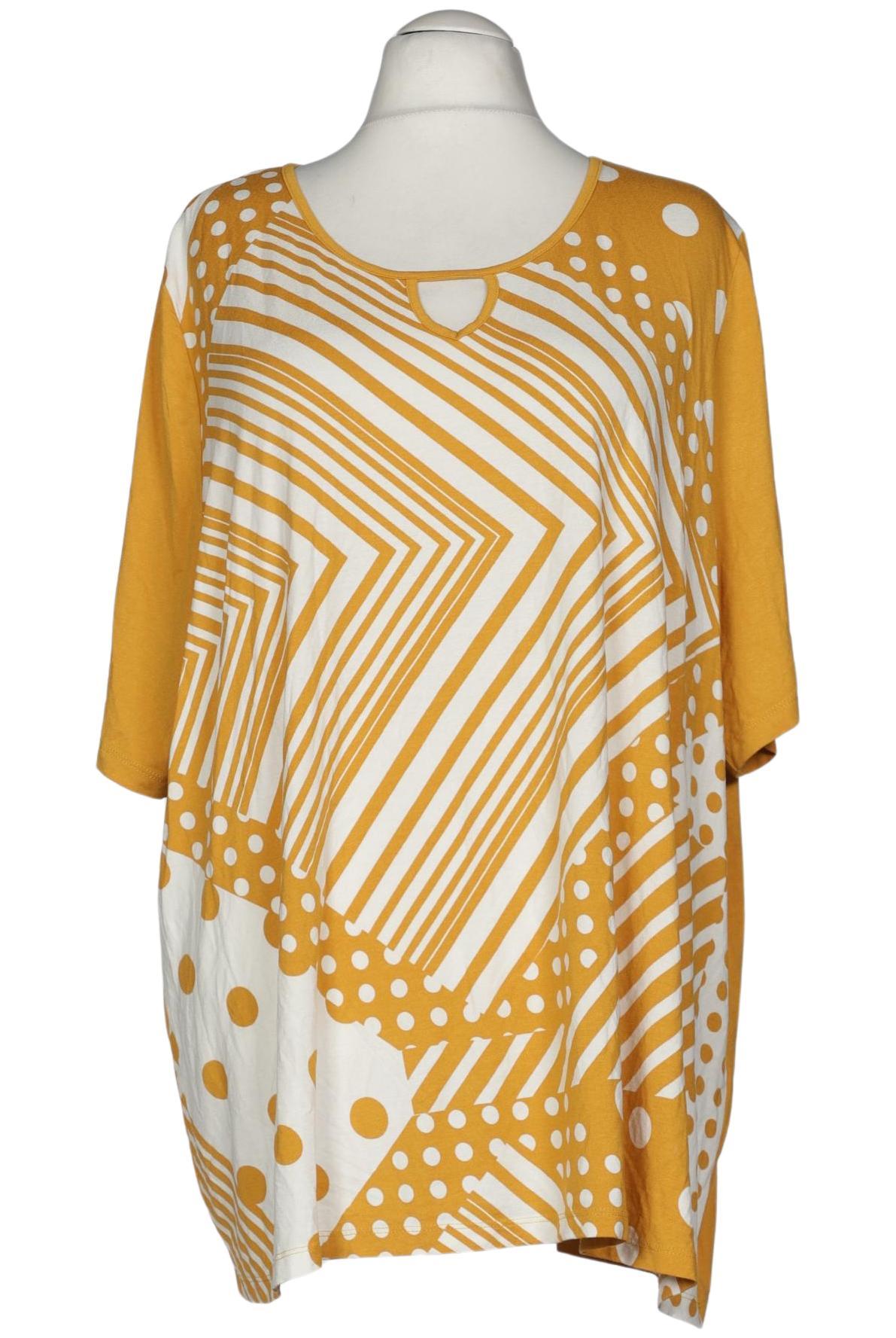 

Ulla Popken Damen T-Shirt, gelb, Gr. 54