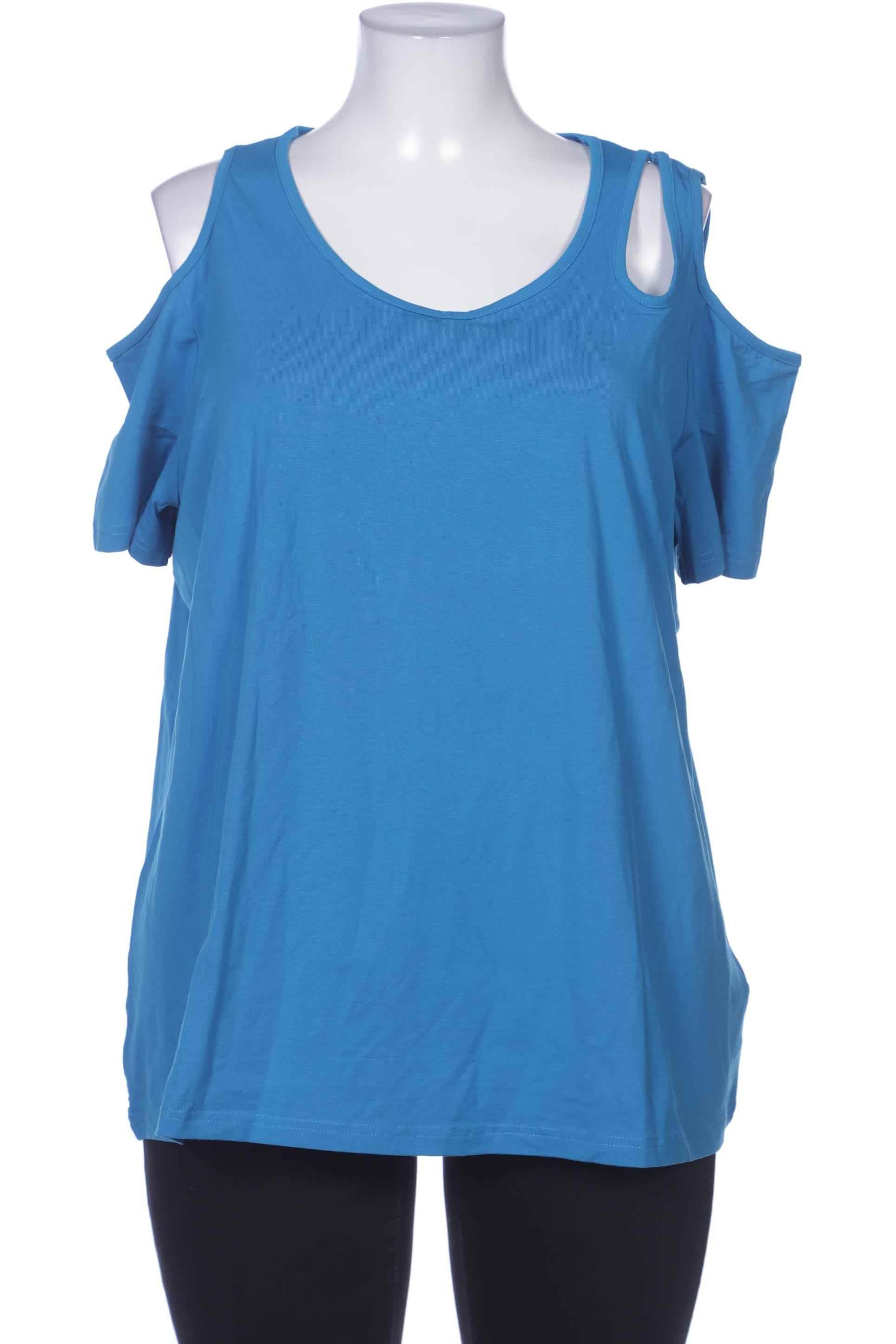 

Ulla Popken Damen T-Shirt, blau, Gr. 46