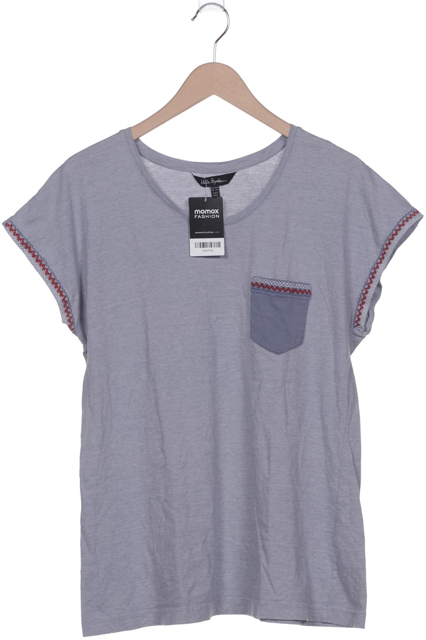 

Ulla Popken Damen T-Shirt, blau, Gr. 42