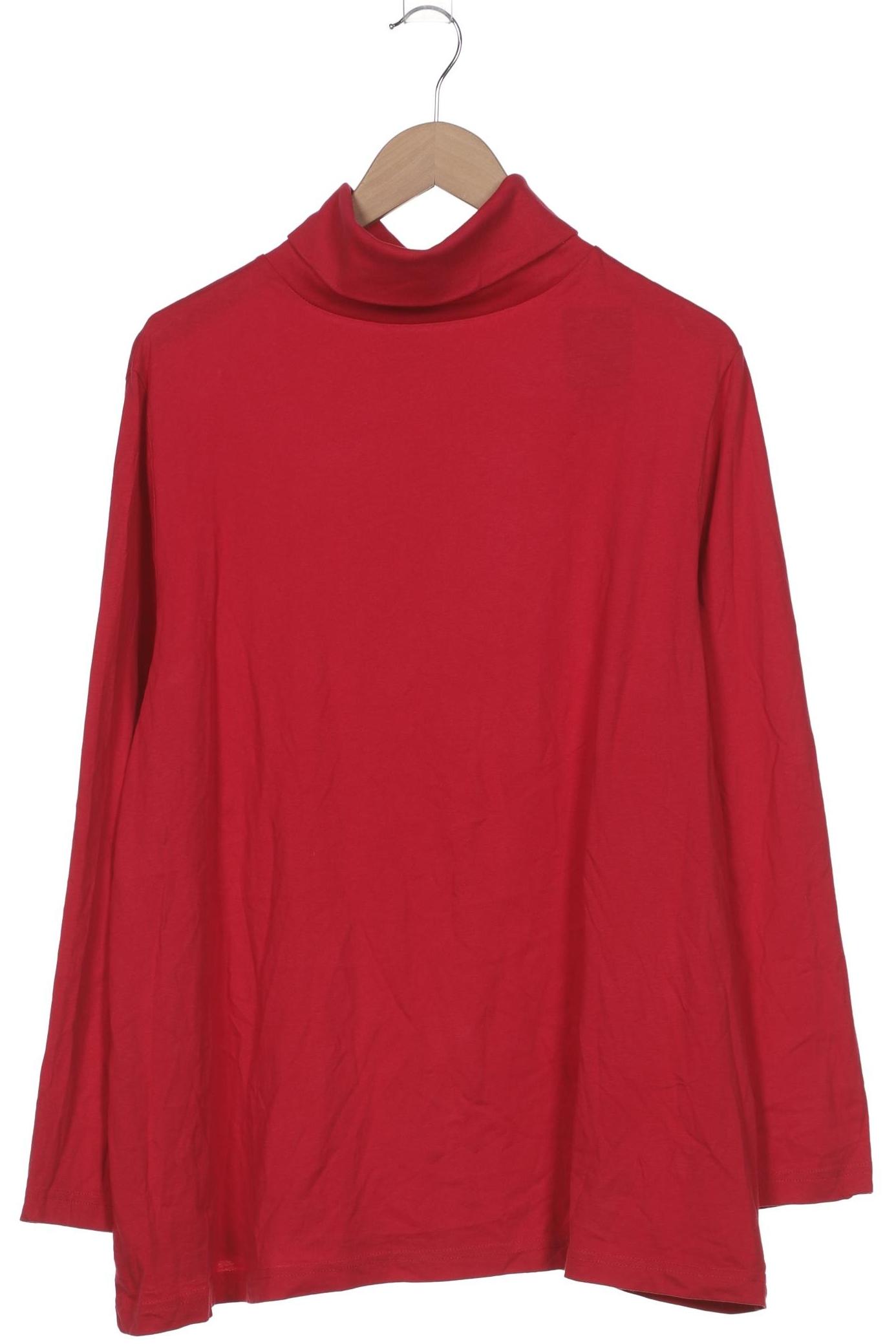 

Ulla Popken Damen Langarmshirt, rot, Gr. 50