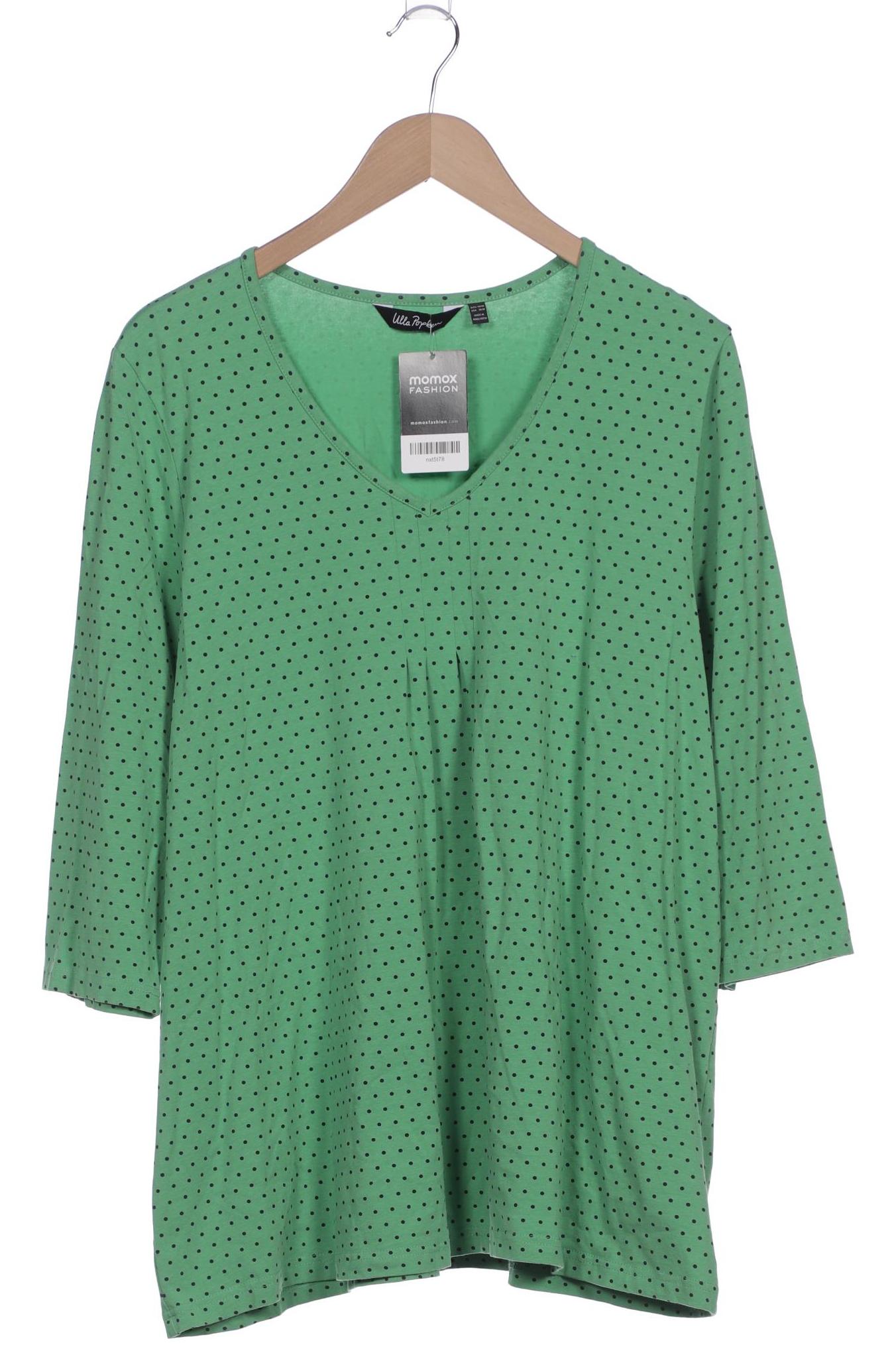 

Ulla Popken Damen Langarmshirt, grün, Gr. 46