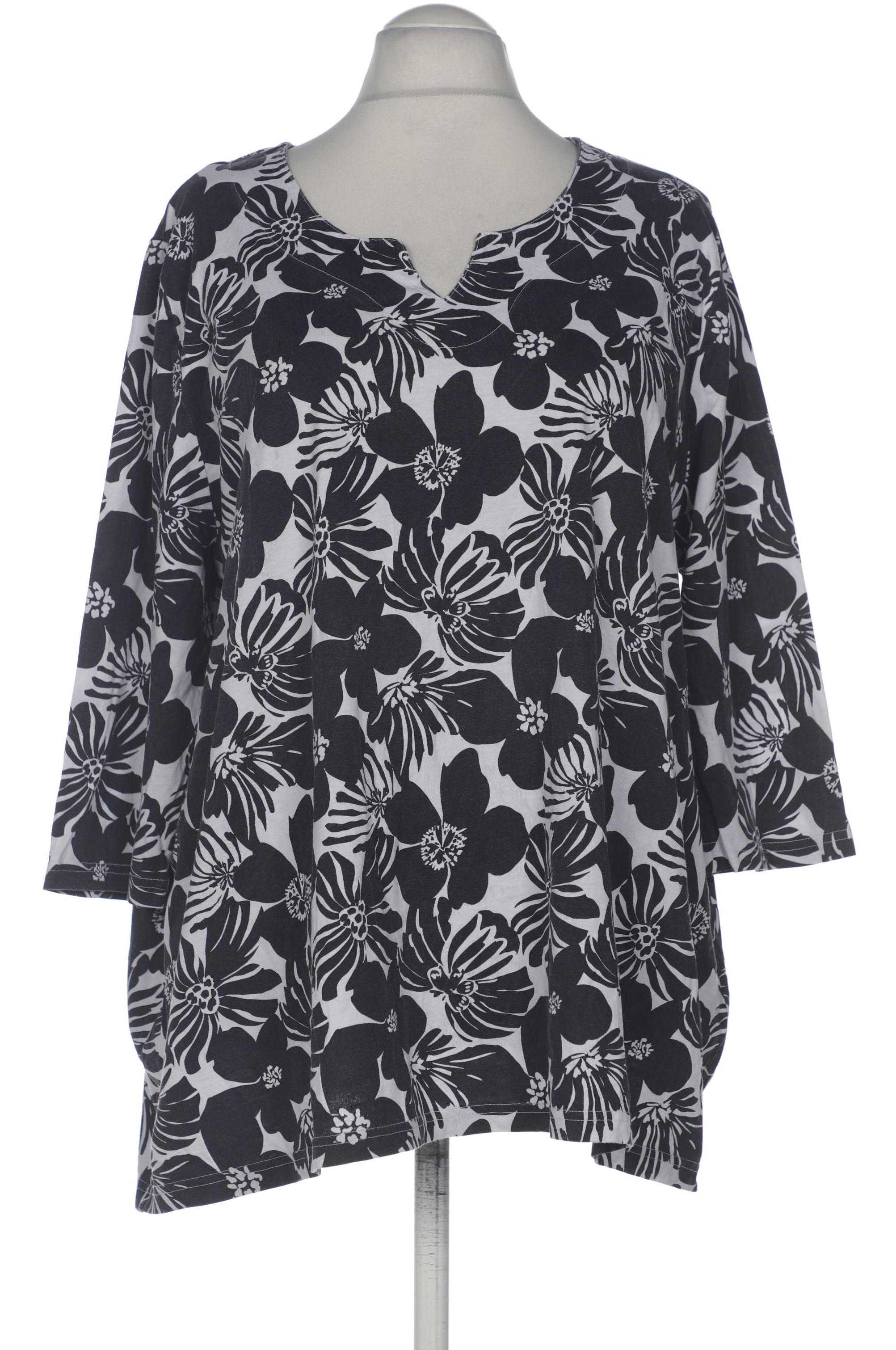 

Ulla Popken Damen Langarmshirt, schwarz, Gr. 54