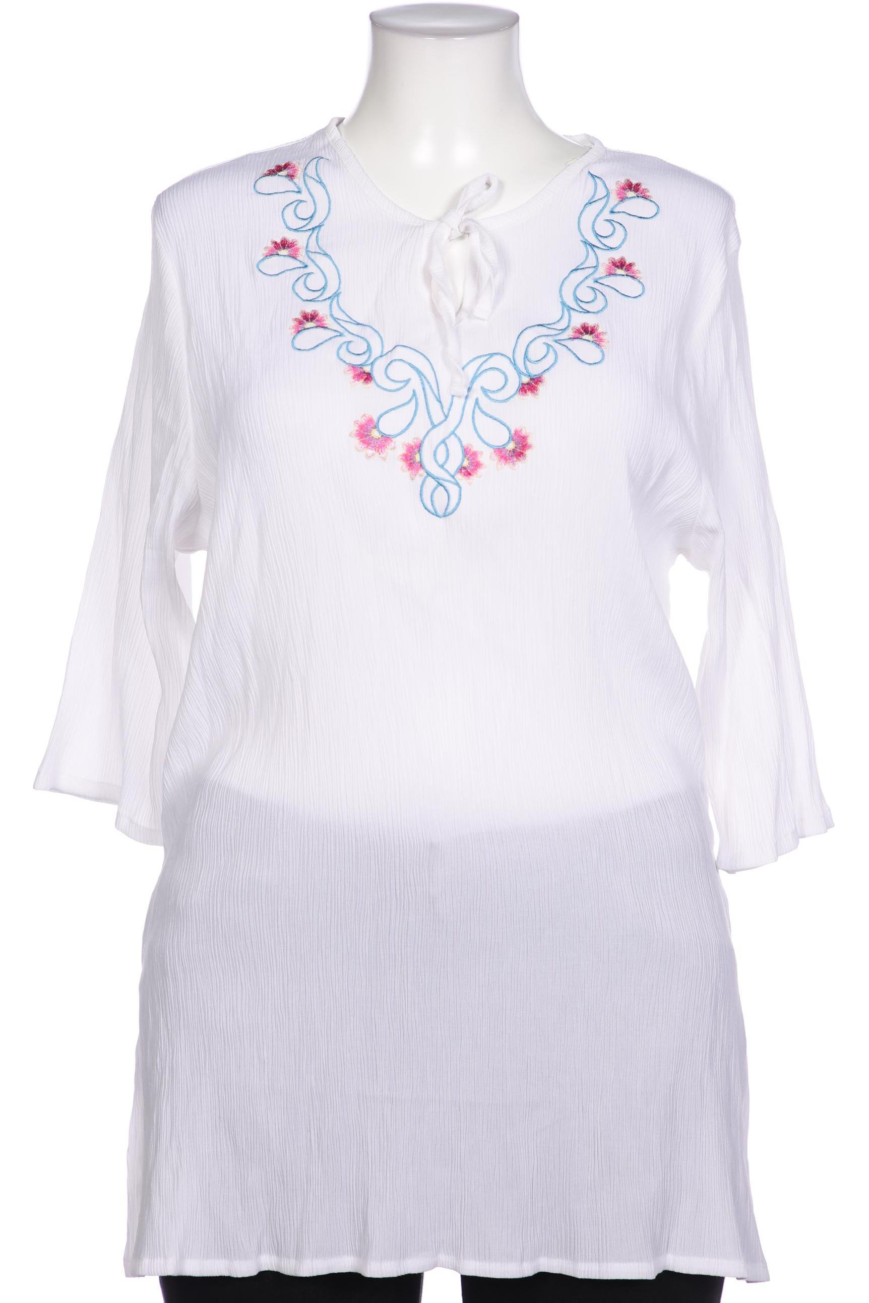 

Ulla Popken Damen Bluse, weiß, Gr. 46