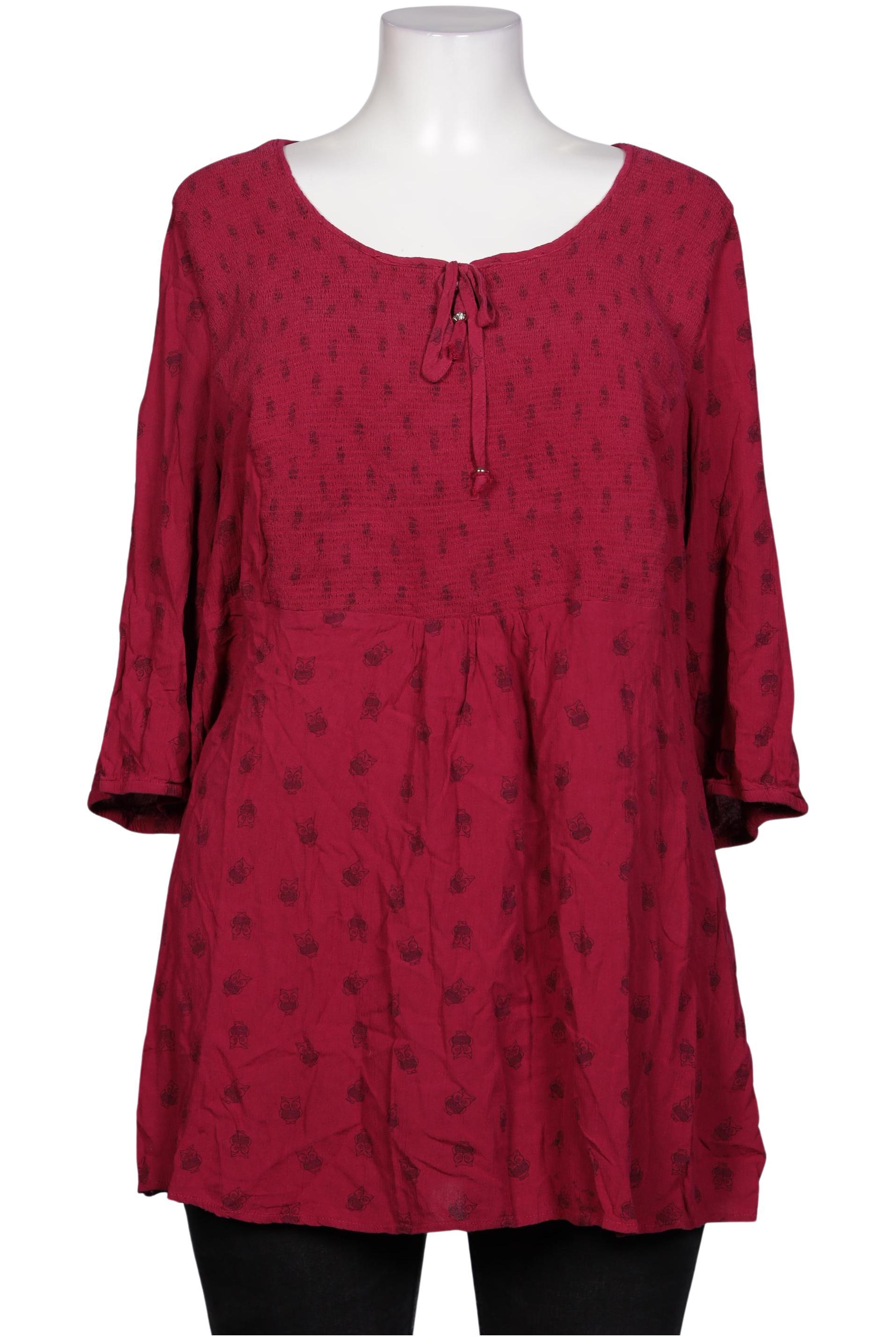 

Ulla Popken Damen Bluse, rot, Gr. 50