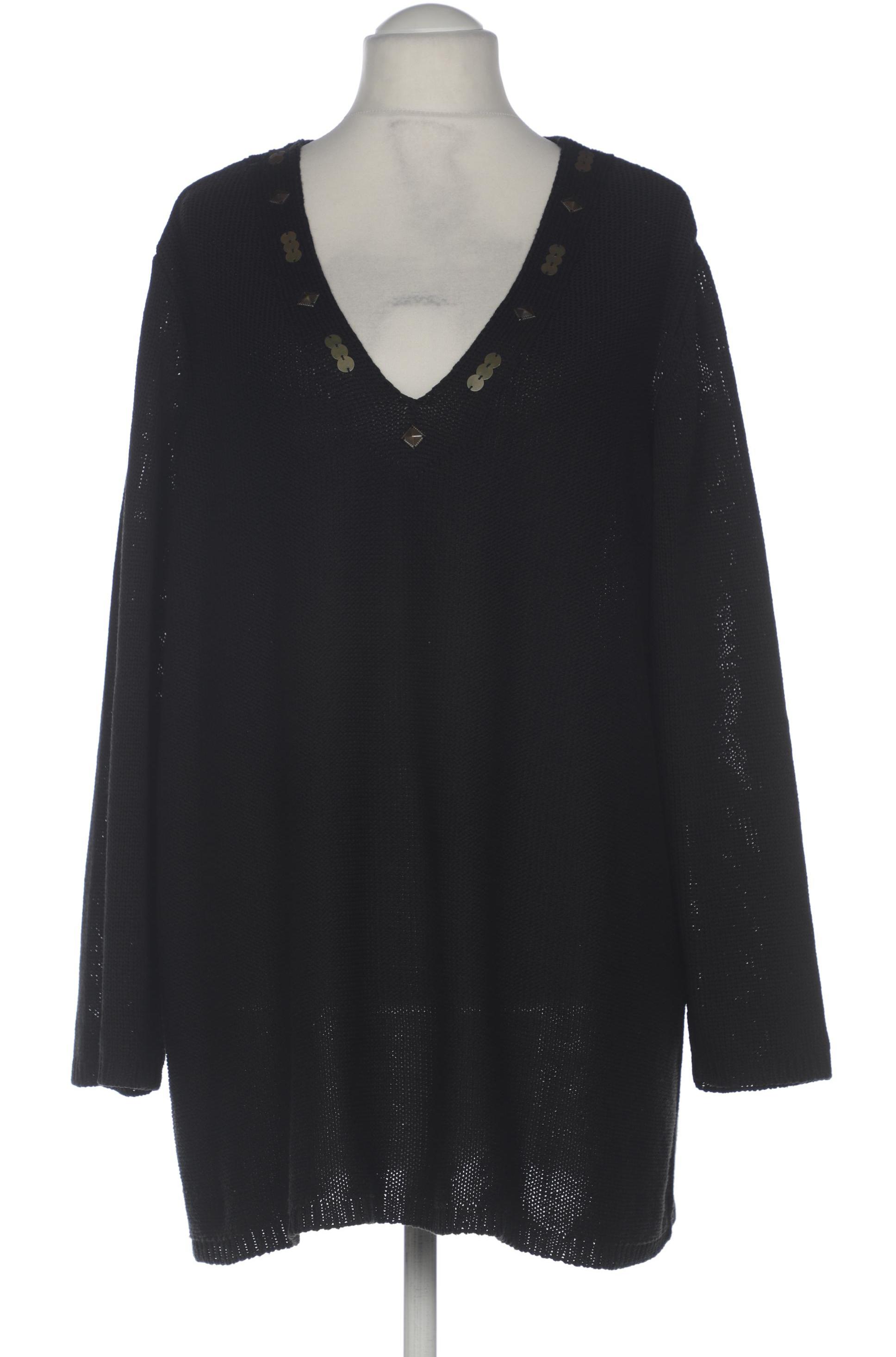 

Ulla Popken Damen Pullover, schwarz, Gr. 52