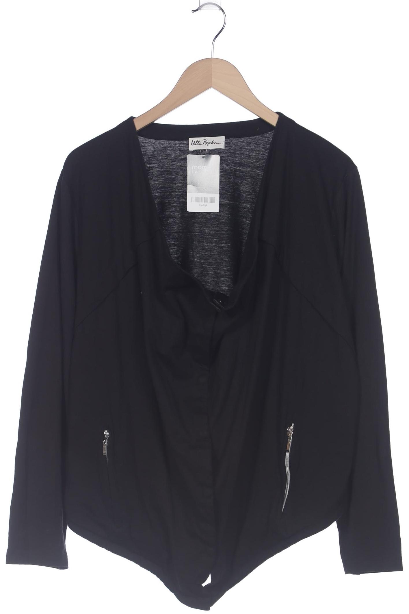 

Ulla Popken Damen Sweatshirt, schwarz, Gr. 46