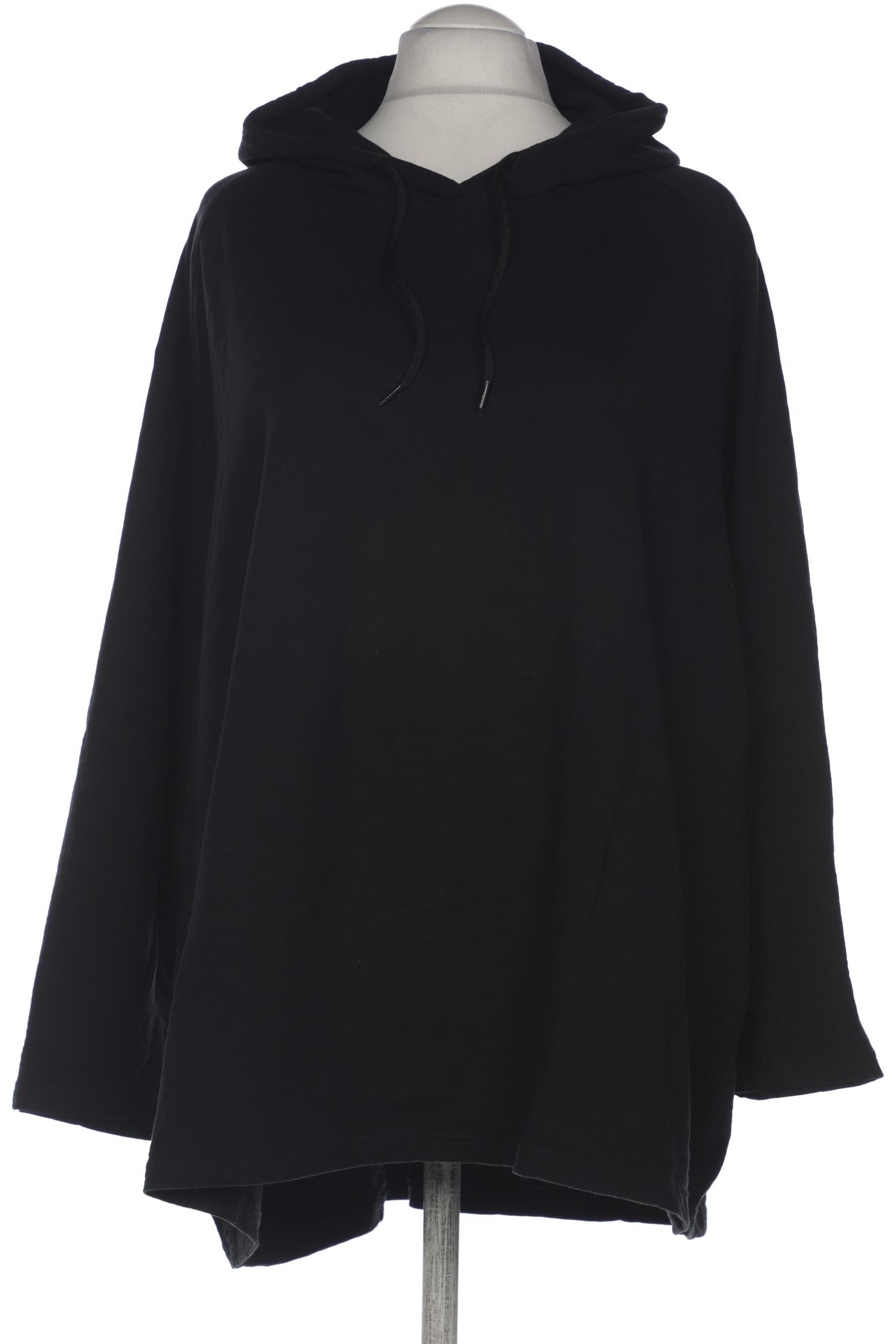 

Ulla Popken Damen Kapuzenpullover, schwarz, Gr. 54