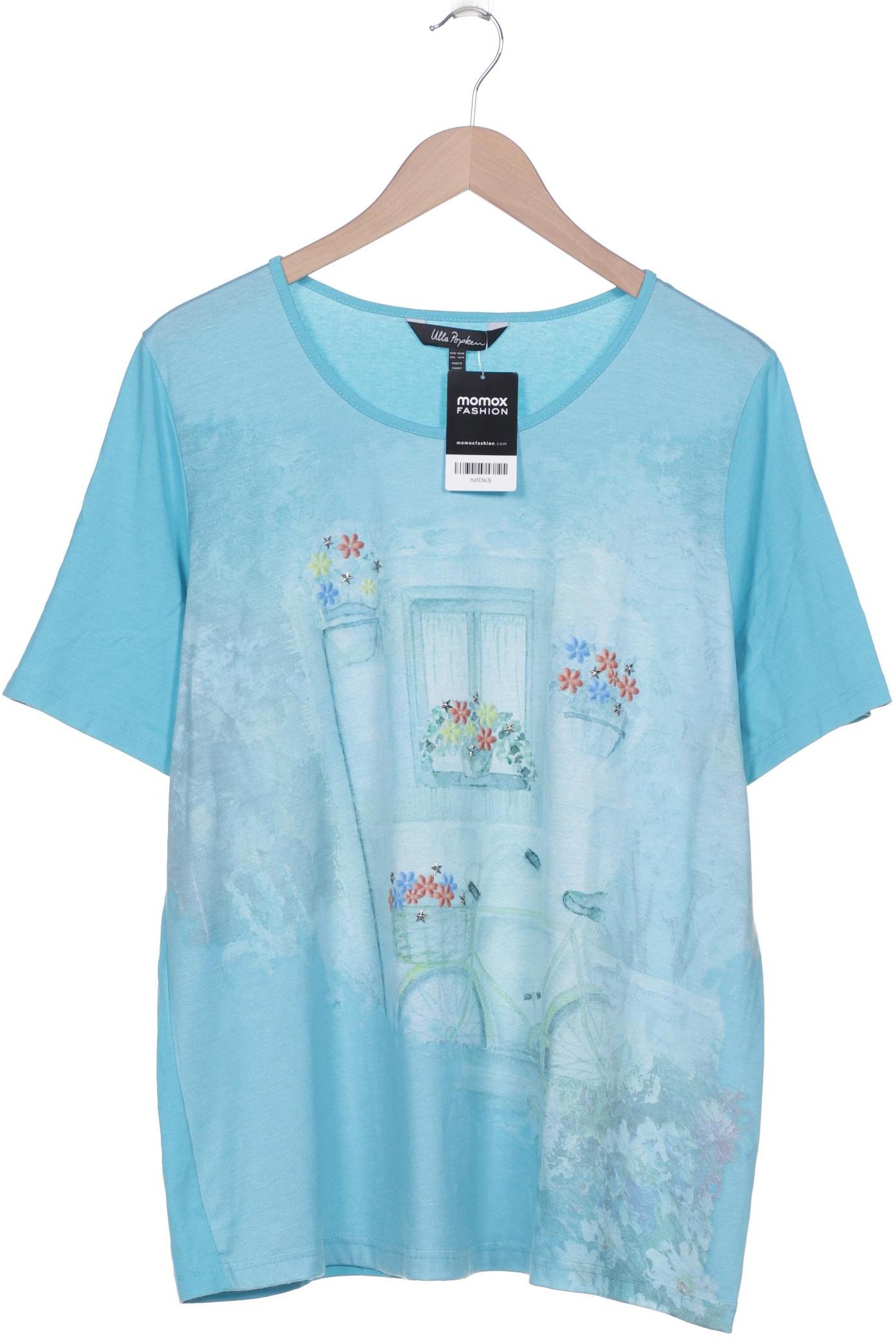 

Ulla Popken Damen T-Shirt, blau