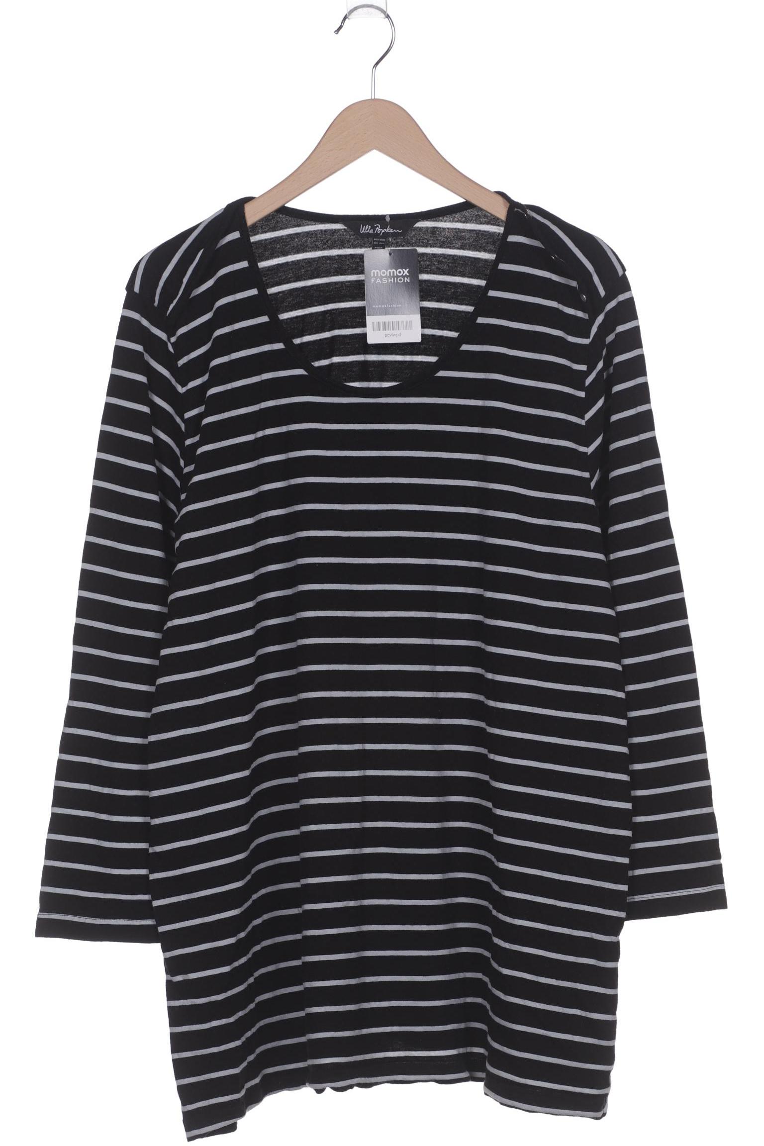 

Ulla Popken Damen Langarmshirt, schwarz, Gr. 54