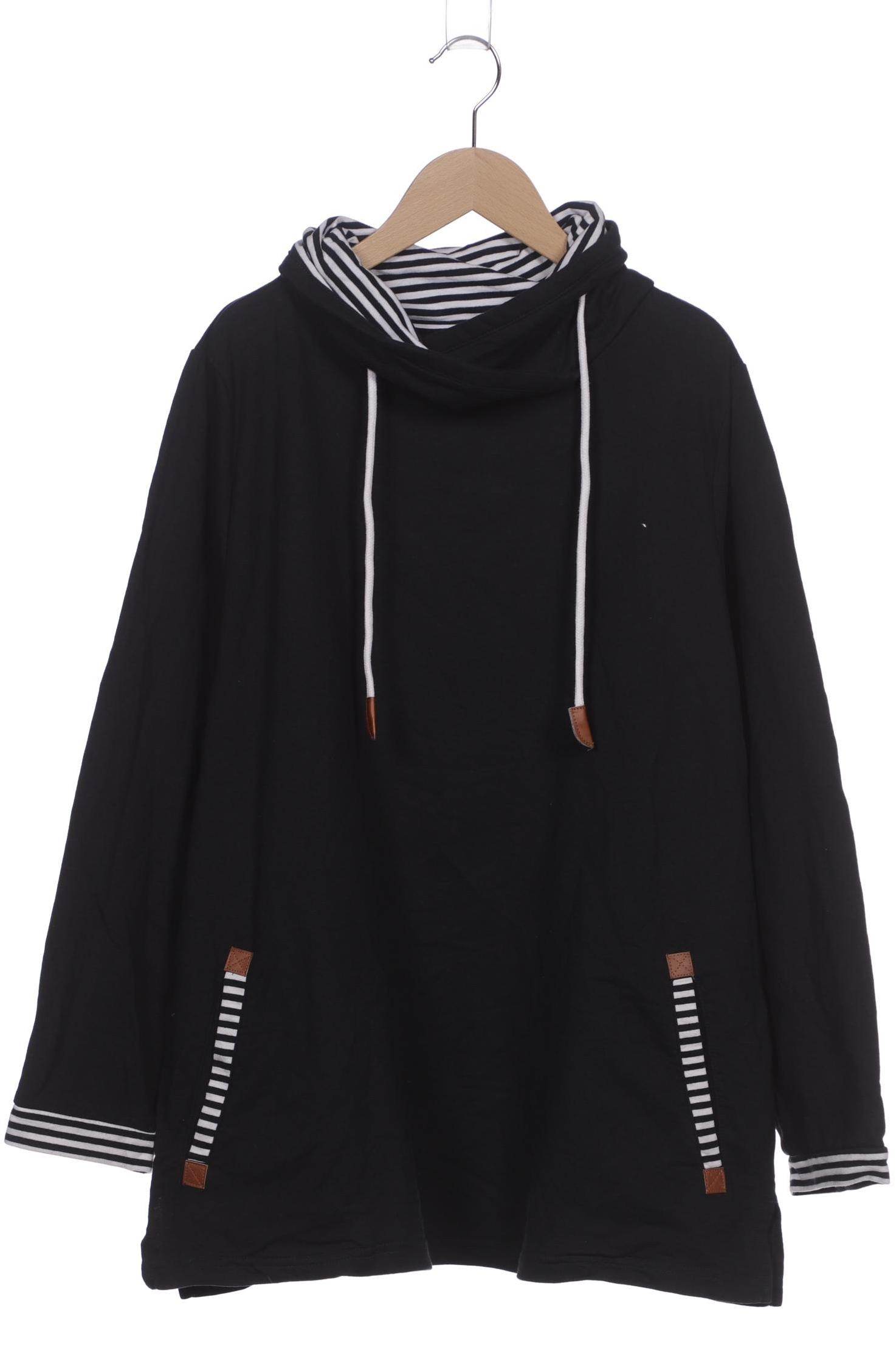 

Ulla Popken Damen Sweatshirt, schwarz, Gr. 46
