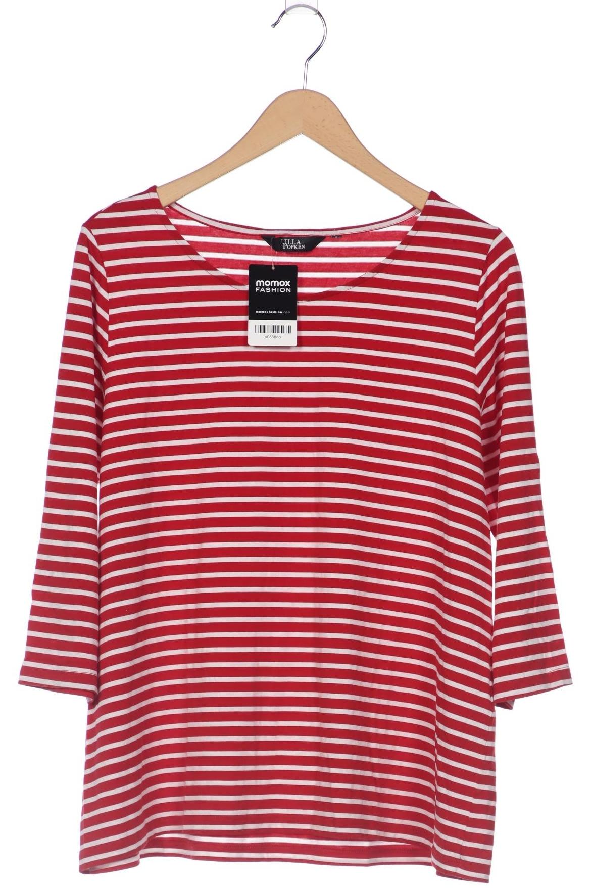 

Ulla Popken Damen Langarmshirt, rot, Gr. 48