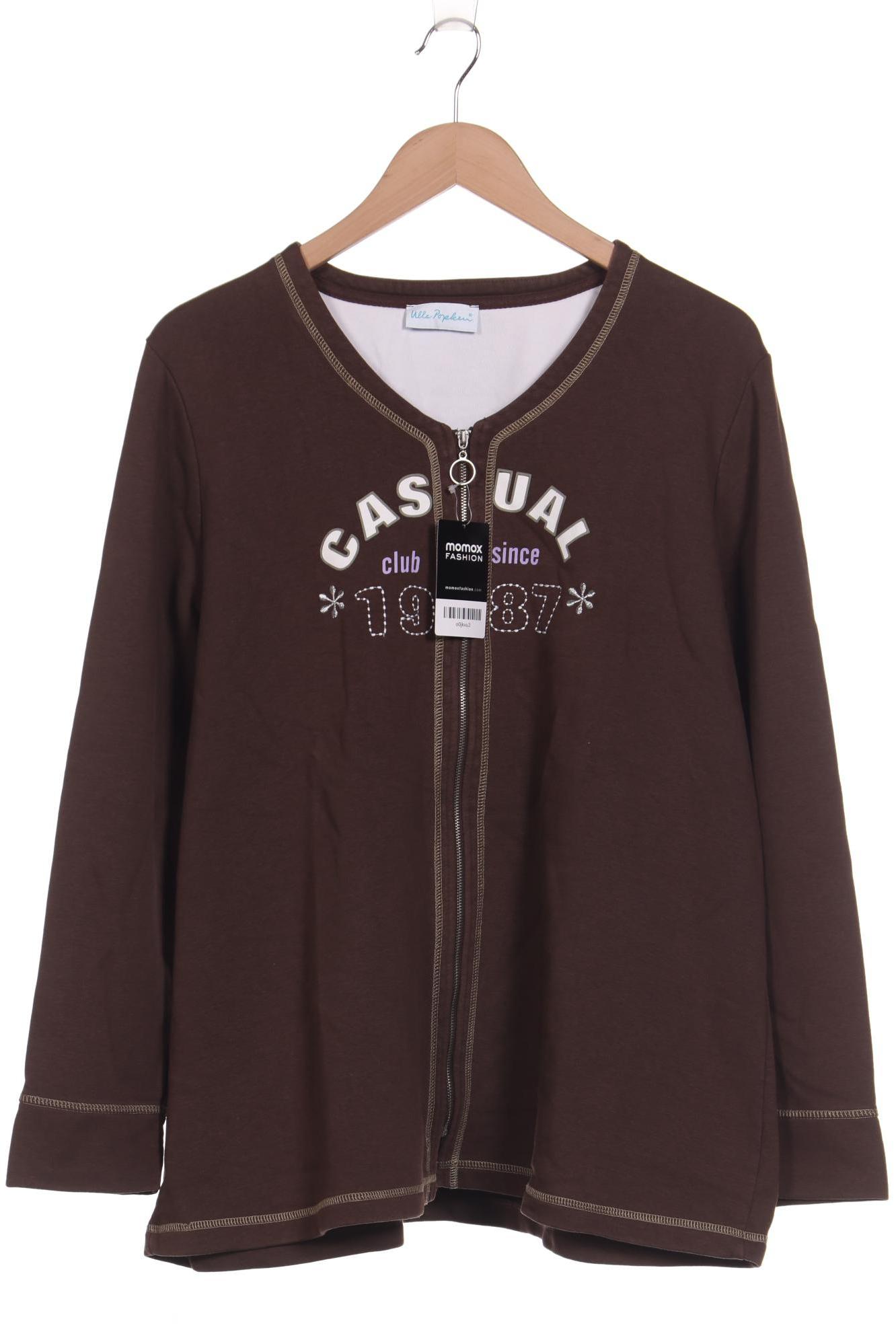 

Ulla Popken Damen Sweatshirt, braun, Gr. 46