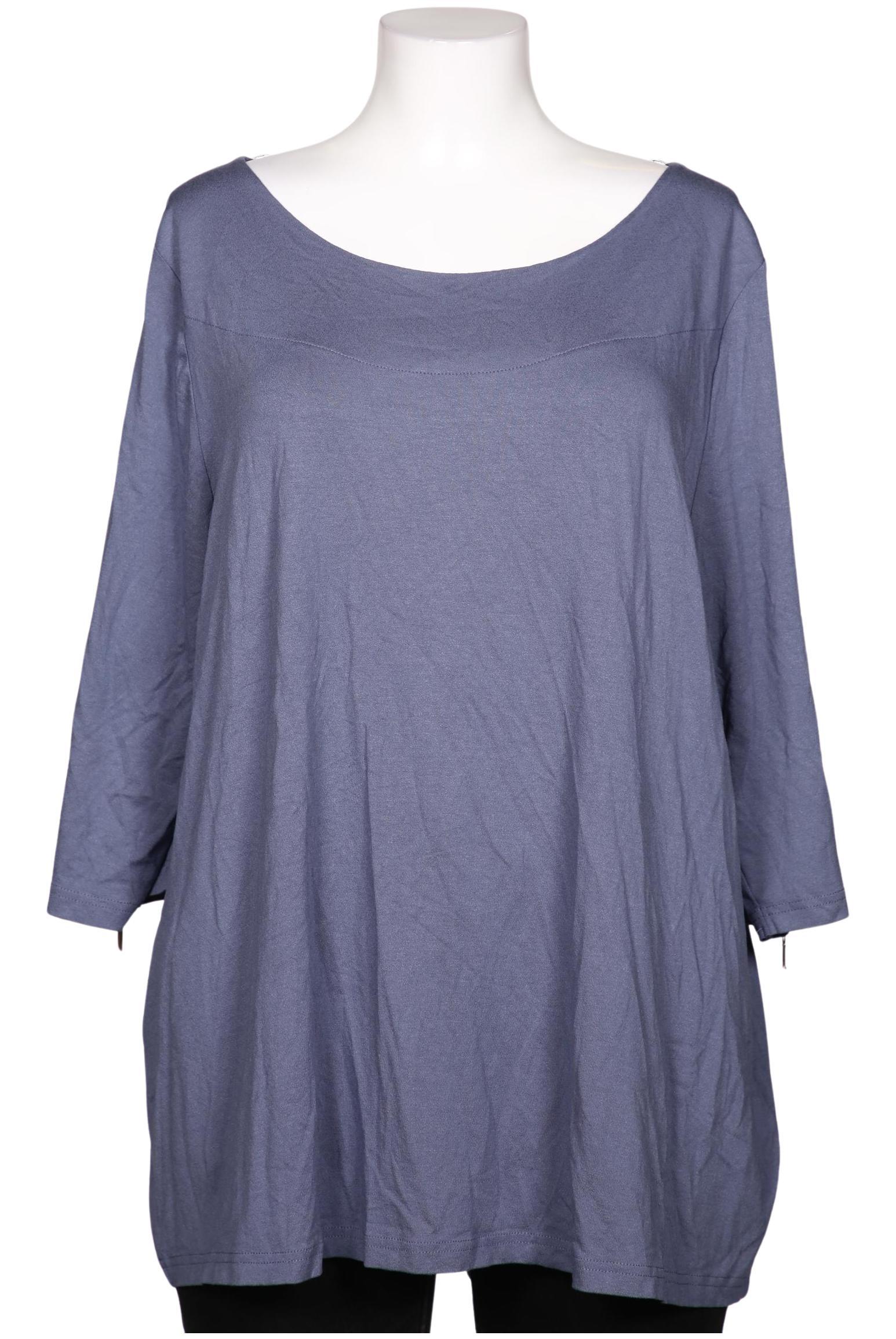 

Ulla Popken Damen Bluse, blau, Gr. 52