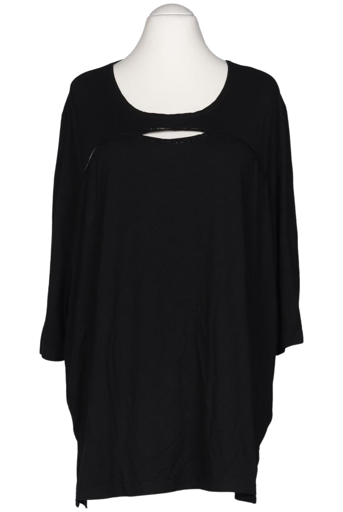 

Ulla Popken Damen Langarmshirt, schwarz, Gr. 54