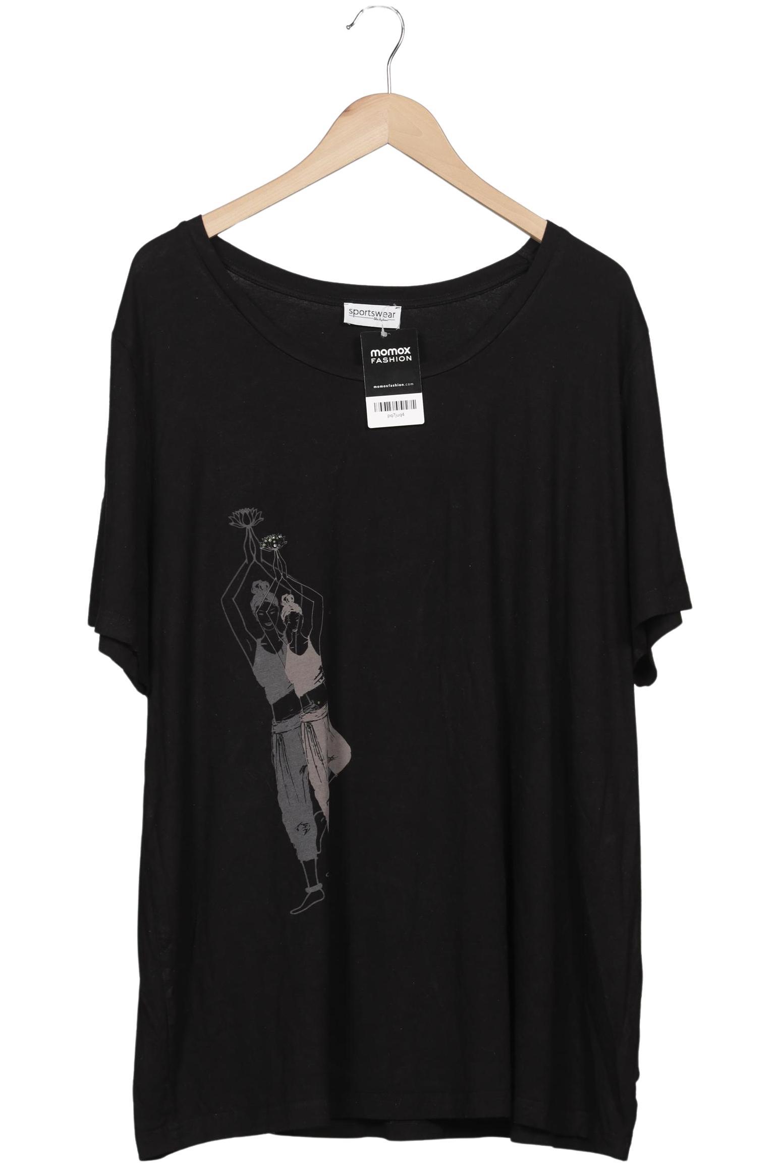 

Ulla Popken Damen T-Shirt, schwarz, Gr. 50