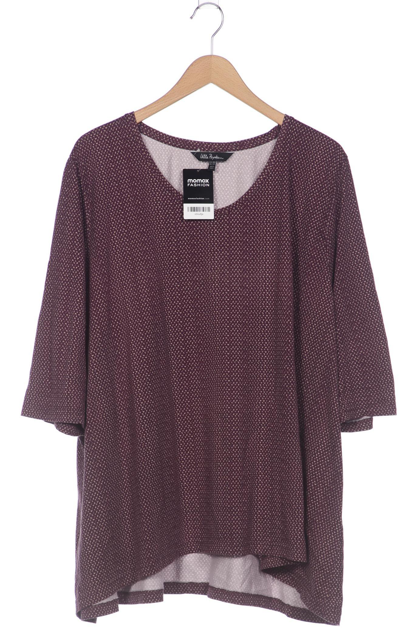 

Ulla Popken Damen T-Shirt, bordeaux, Gr. 58