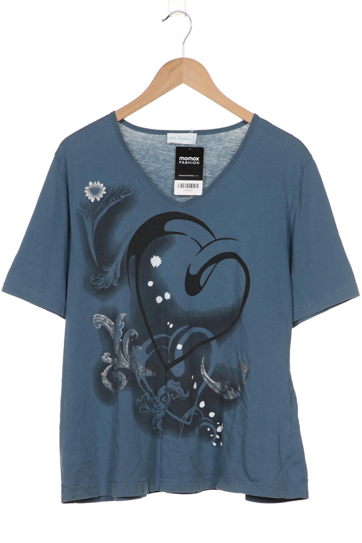 

Ulla Popken Damen T-Shirt, blau