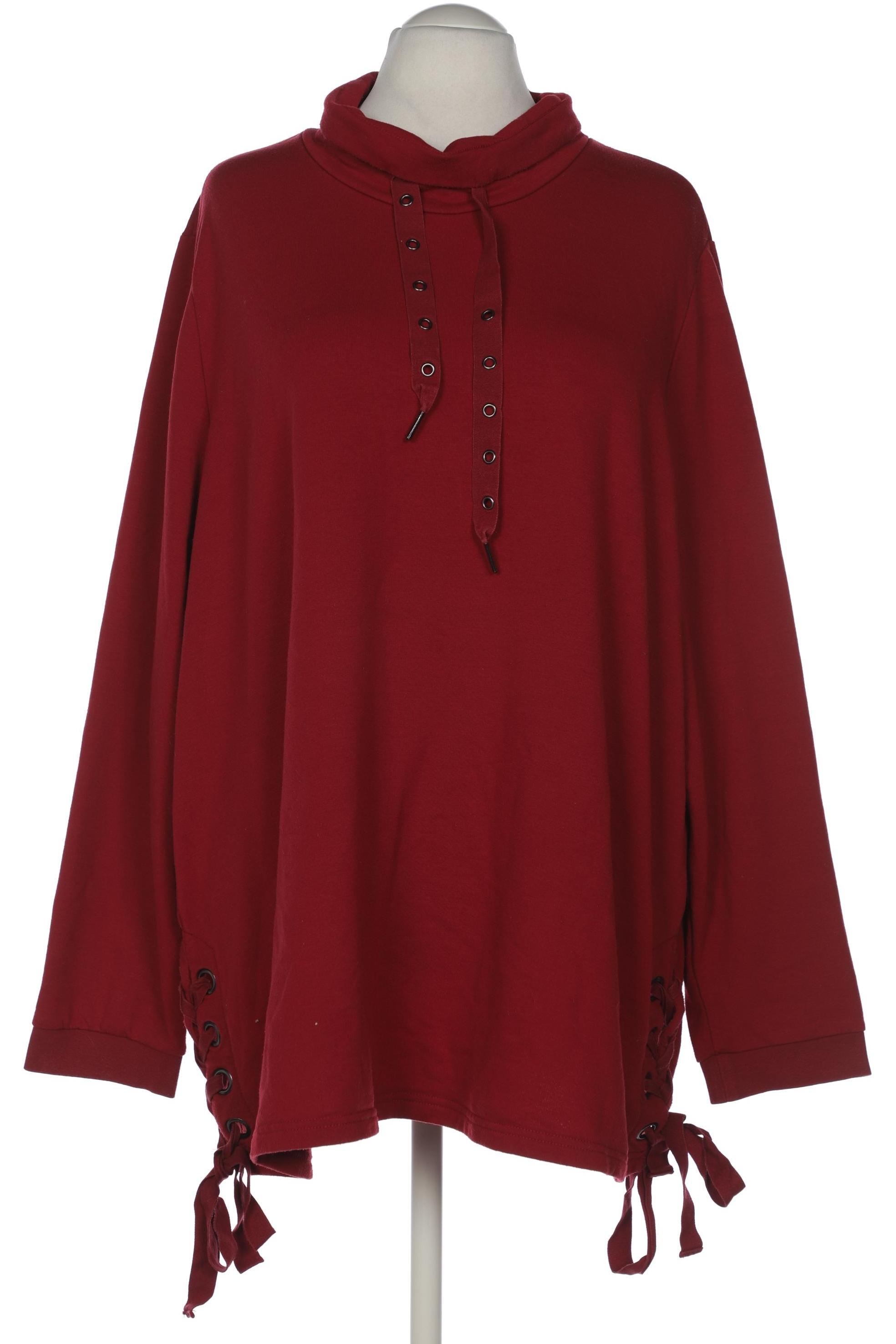 

Ulla Popken Damen Sweatshirt, rot, Gr. 54