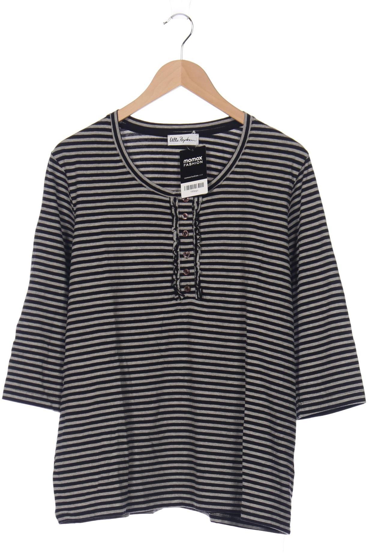 

Ulla Popken Damen Langarmshirt, grau, Gr. 42