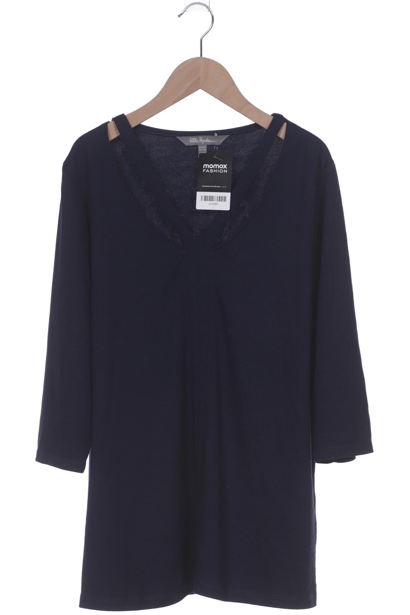 

Ulla Popken Damen Langarmshirt, marineblau, Gr. 42