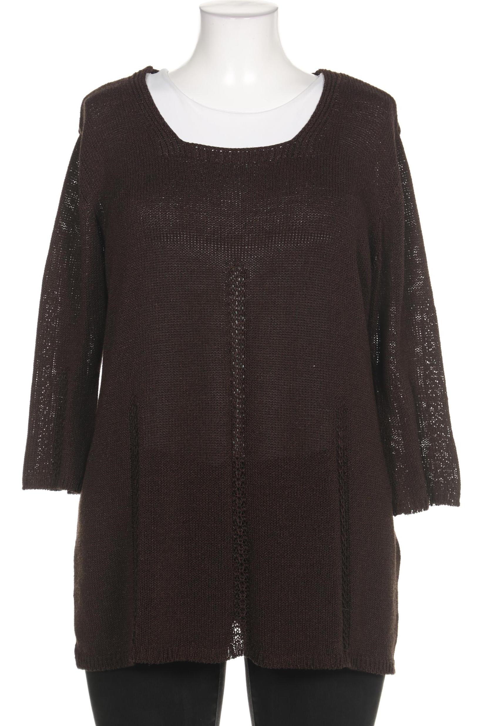 

Ulla Popken Damen Pullover, braun, Gr. 42