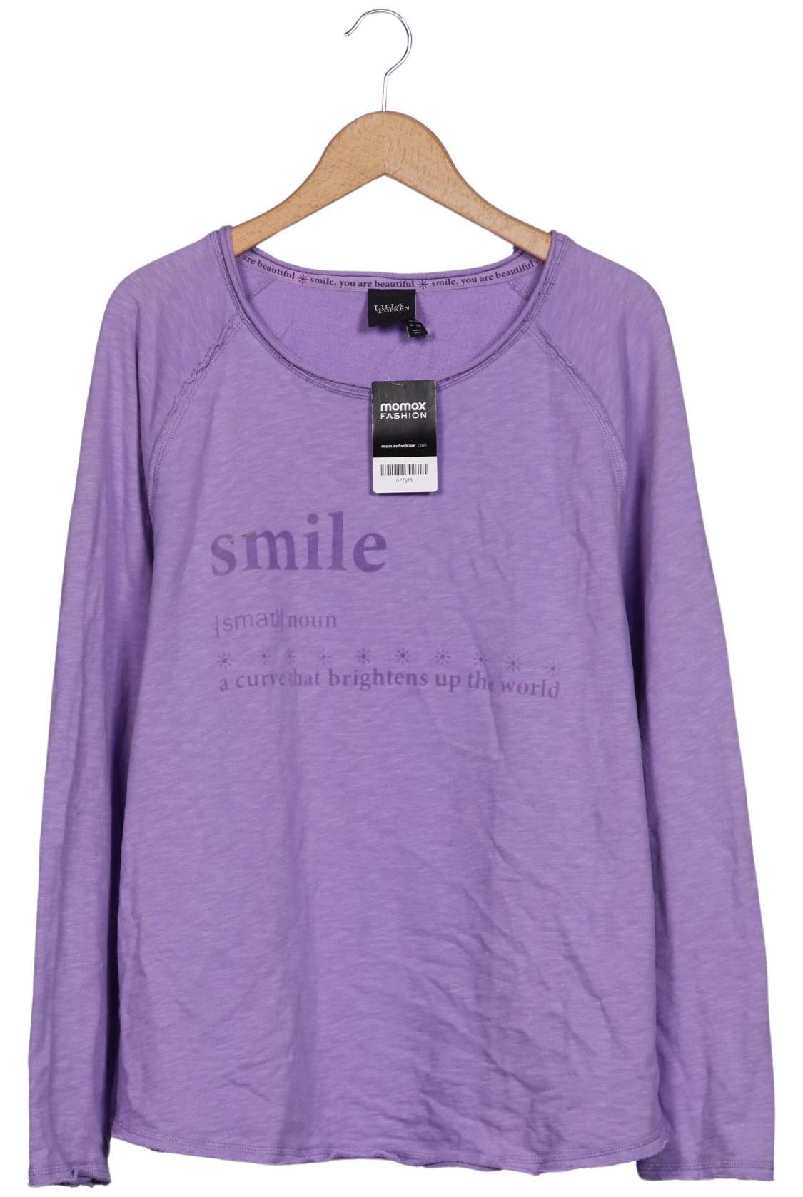 

Ulla Popken Damen Sweatshirt, flieder, Gr. 42