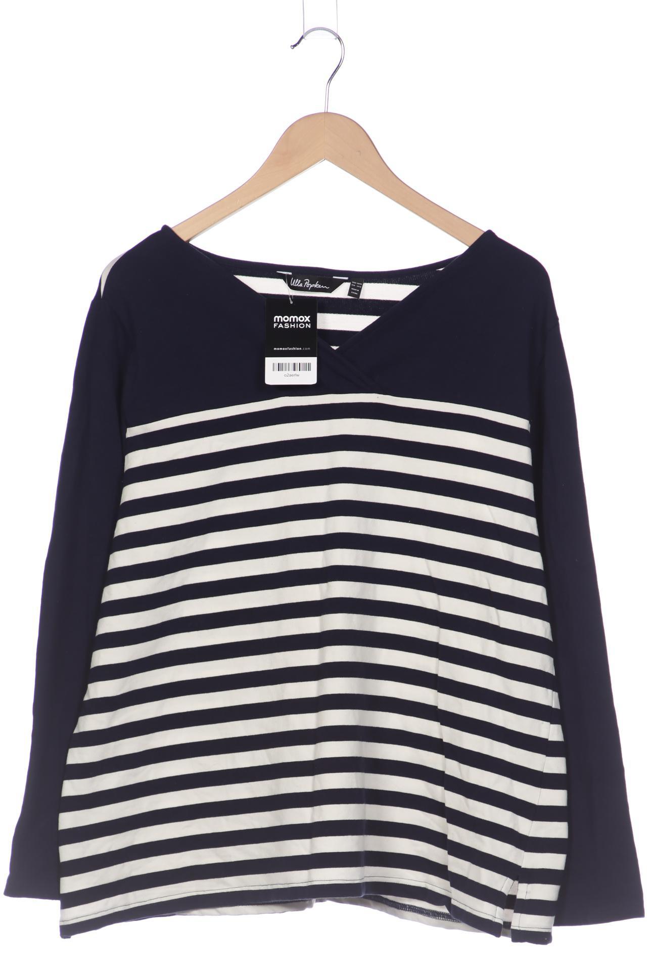 

Ulla Popken Damen Langarmshirt, marineblau, Gr. 46