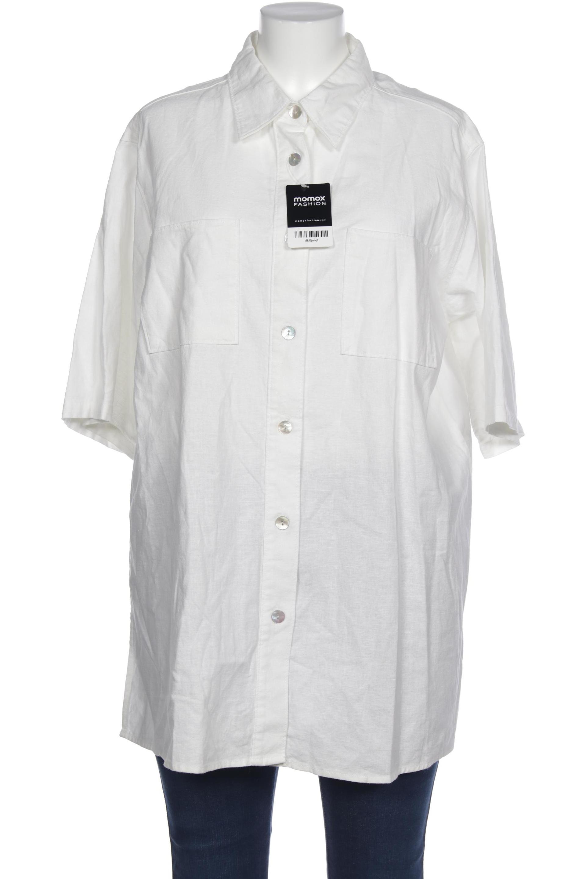 

Ulla Popken Damen Bluse, weiß, Gr. 46