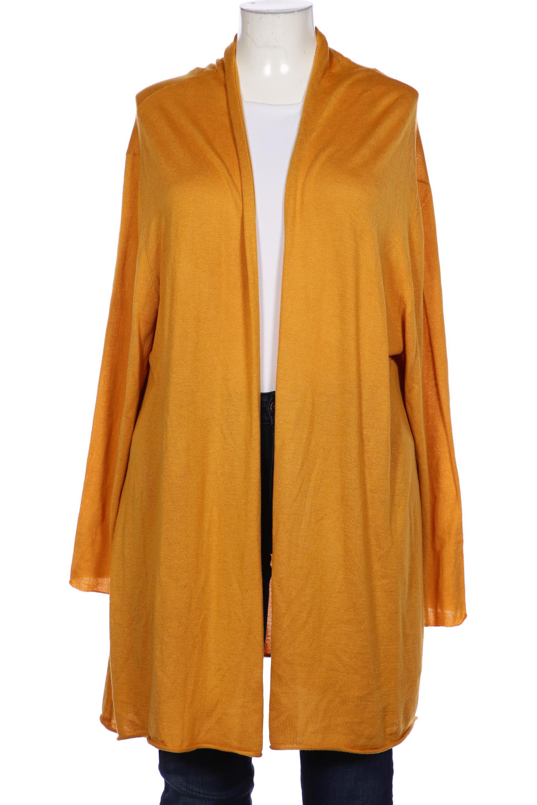 

Ulla Popken Damen Strickjacke, orange, Gr. 50