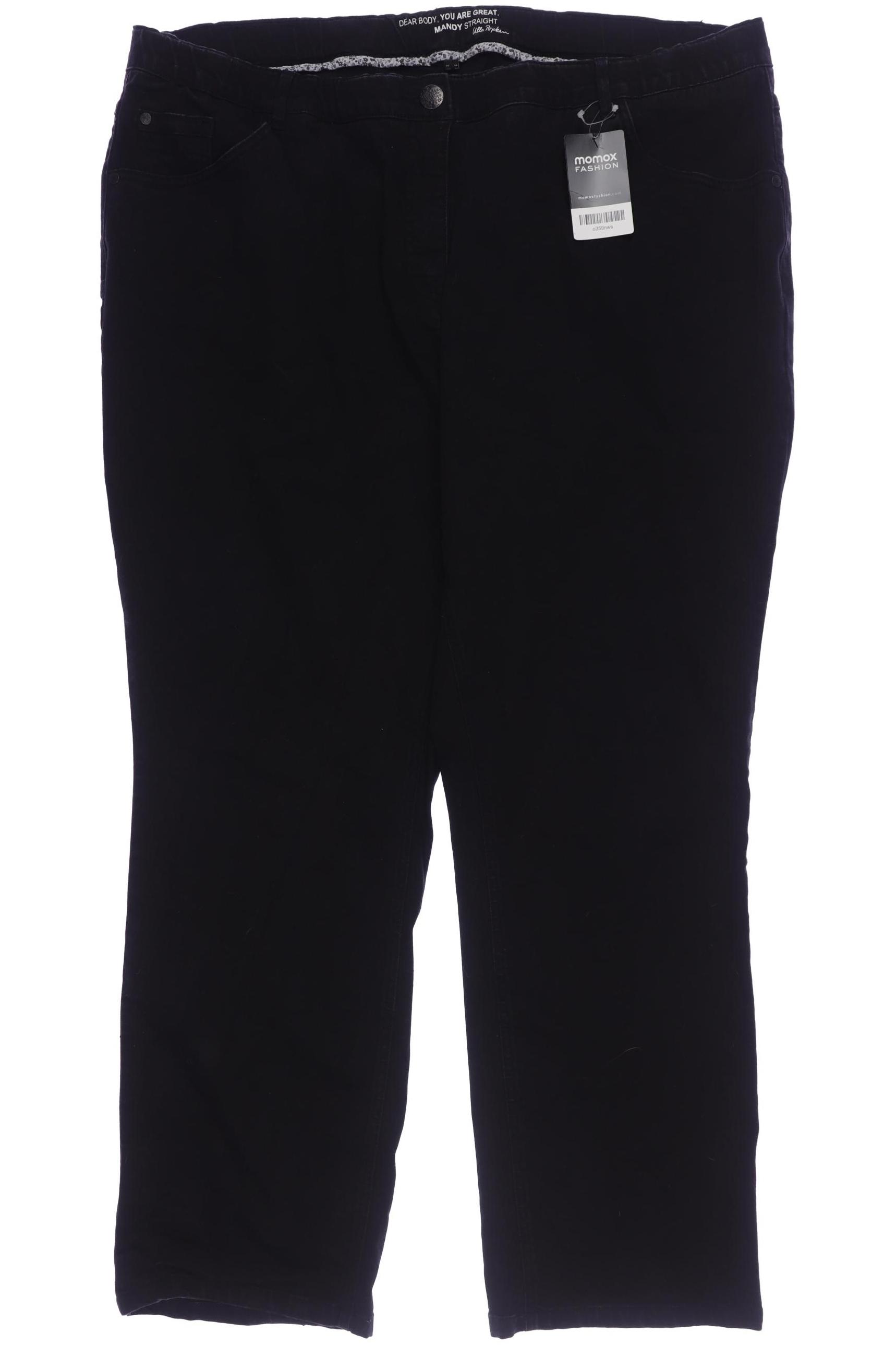 

Ulla Popken Damen Jeans, schwarz, Gr. 26
