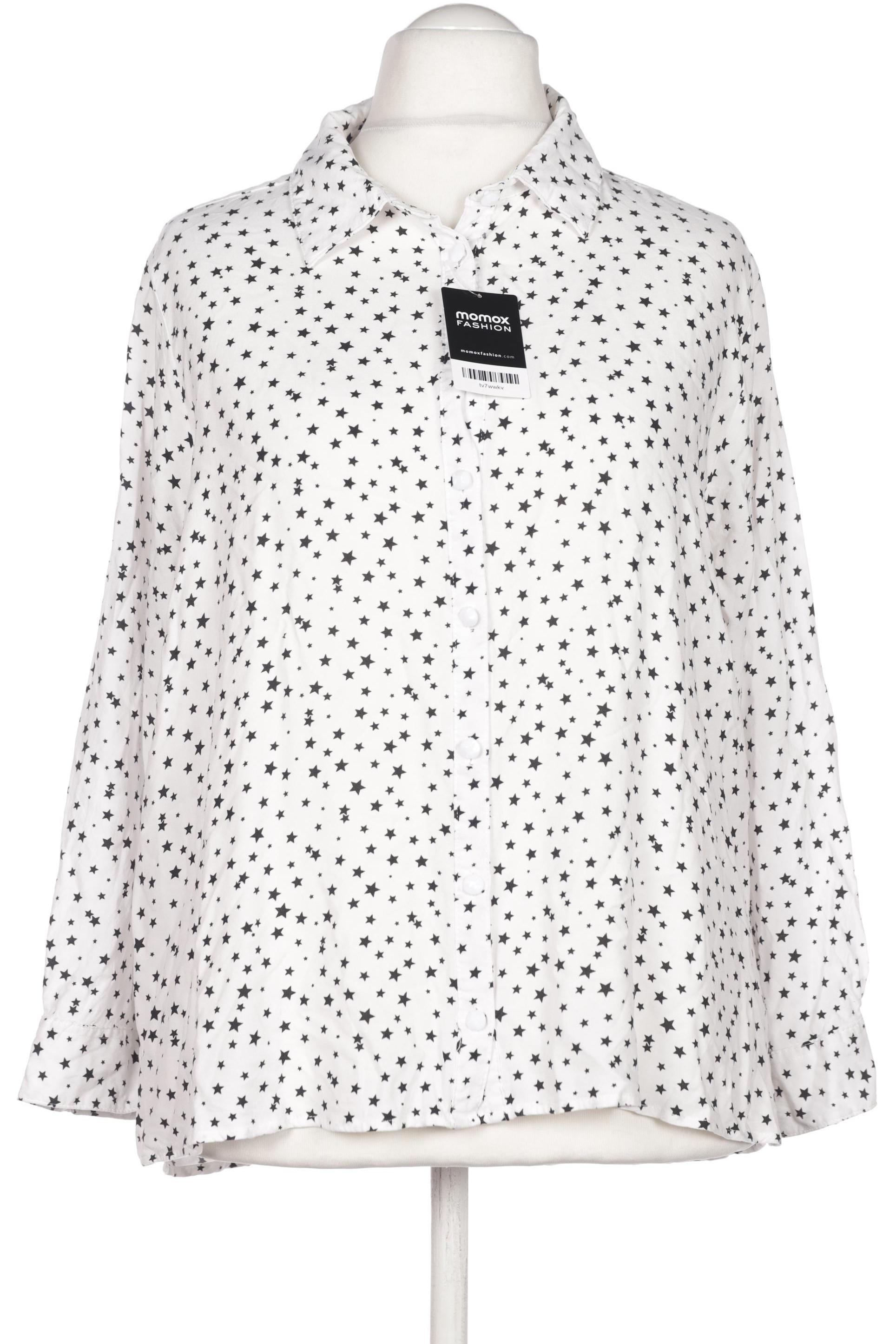 

Ulla Popken Damen Bluse, weiß, Gr. 56