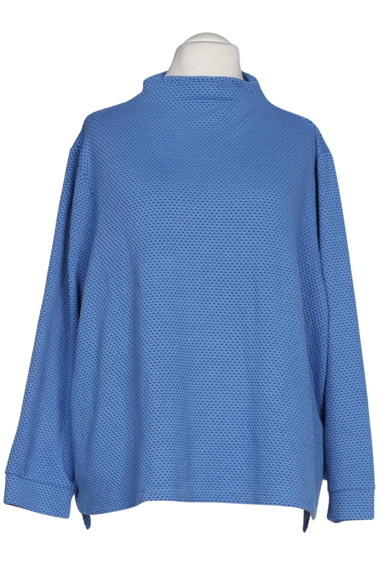 

Ulla Popken Damen Sweatshirt, blau, Gr. 58
